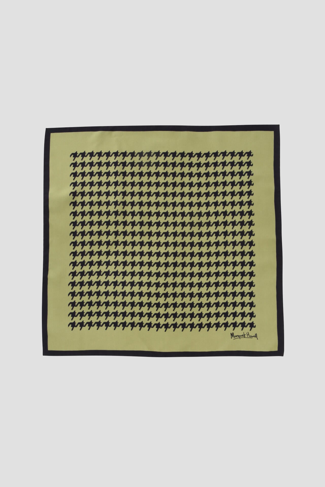 SILK GLENCHECK SCARF