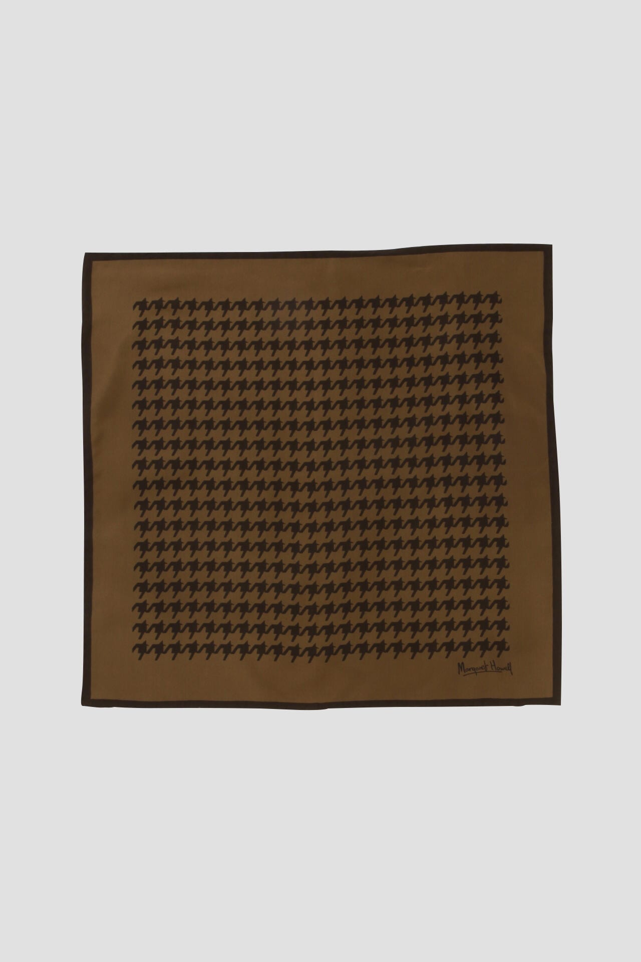 SILK GLENCHECK SCARF