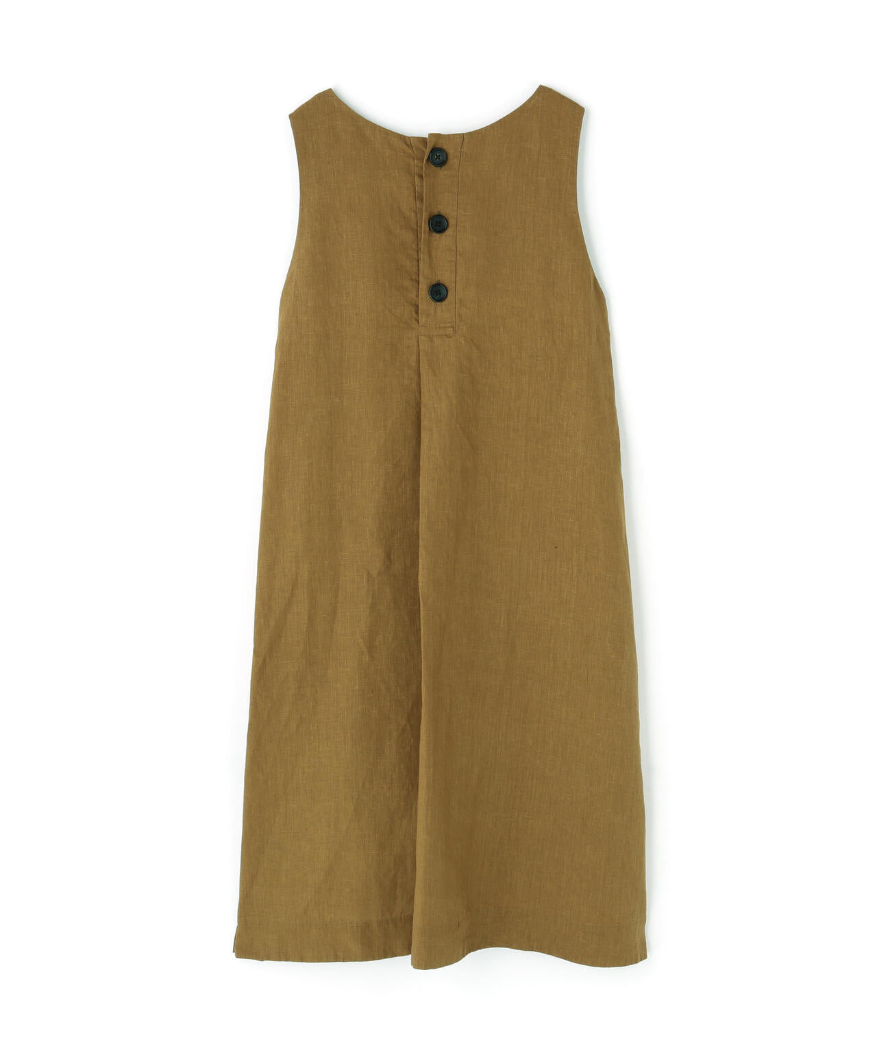 DENSE FINE LINEN POPLIN DRESS