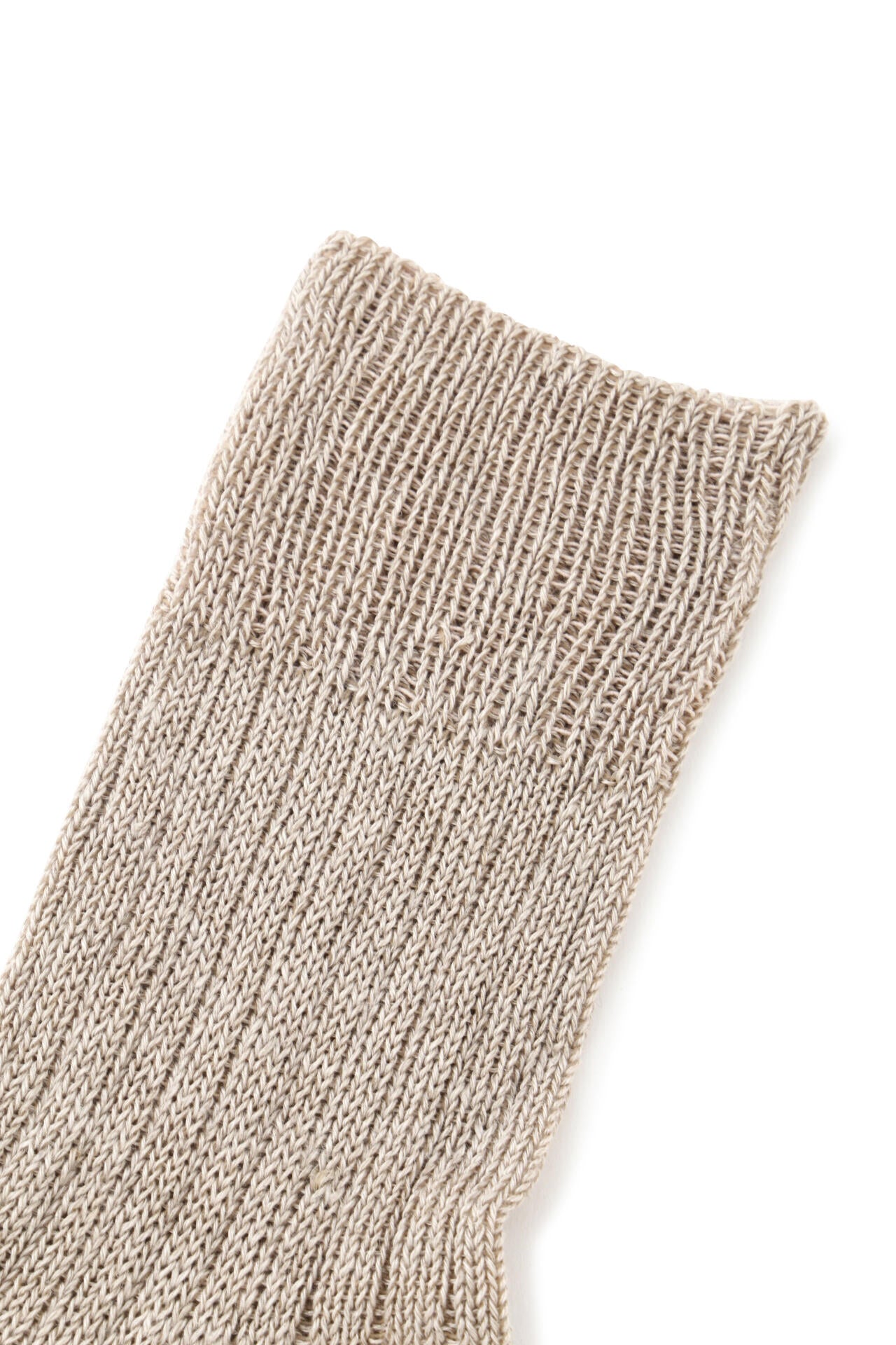 LINEN RIB SOCKS