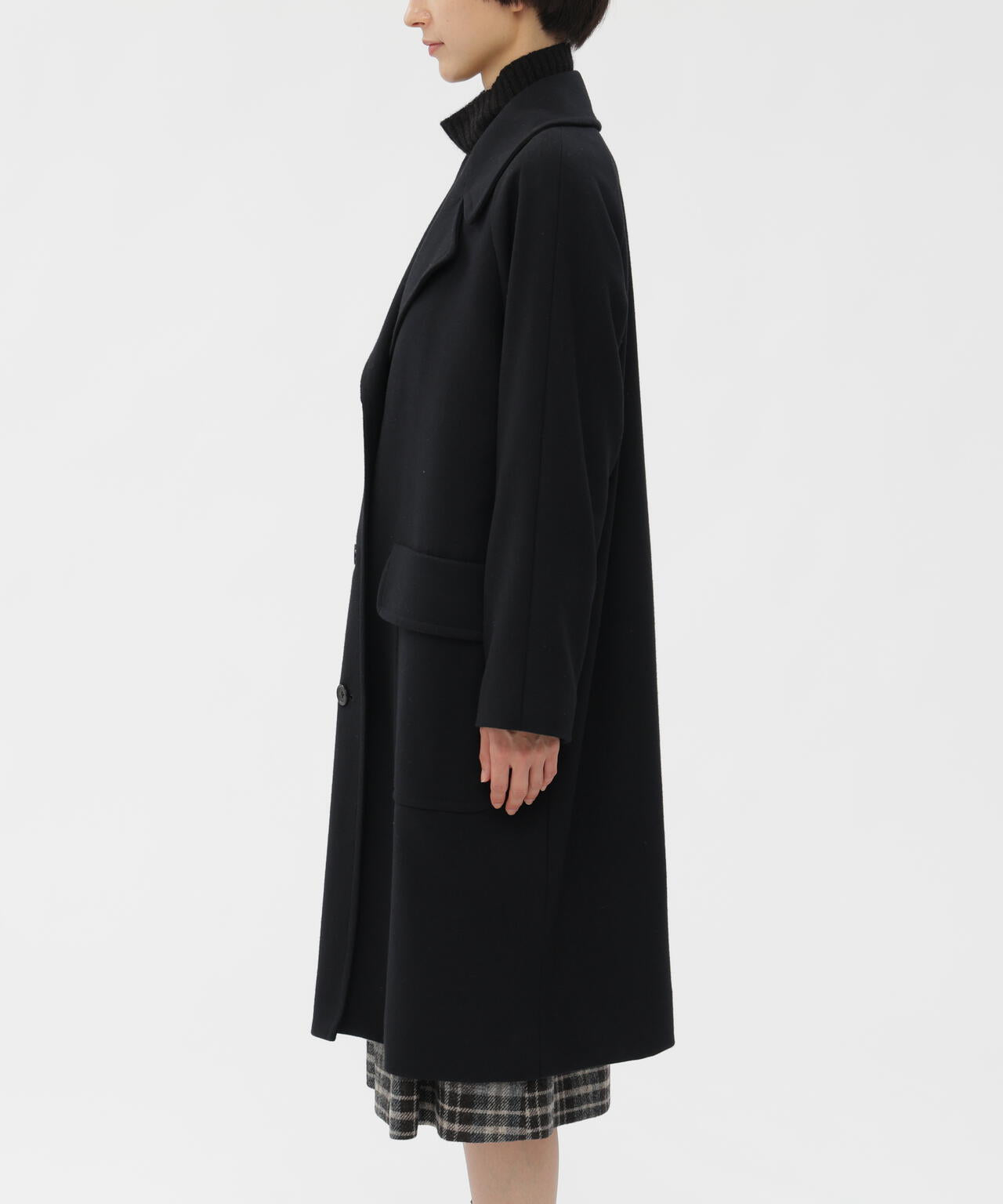 LIGHT FLANNEL COAT | MARGARET HOWELL（マーガレット・ハウエル