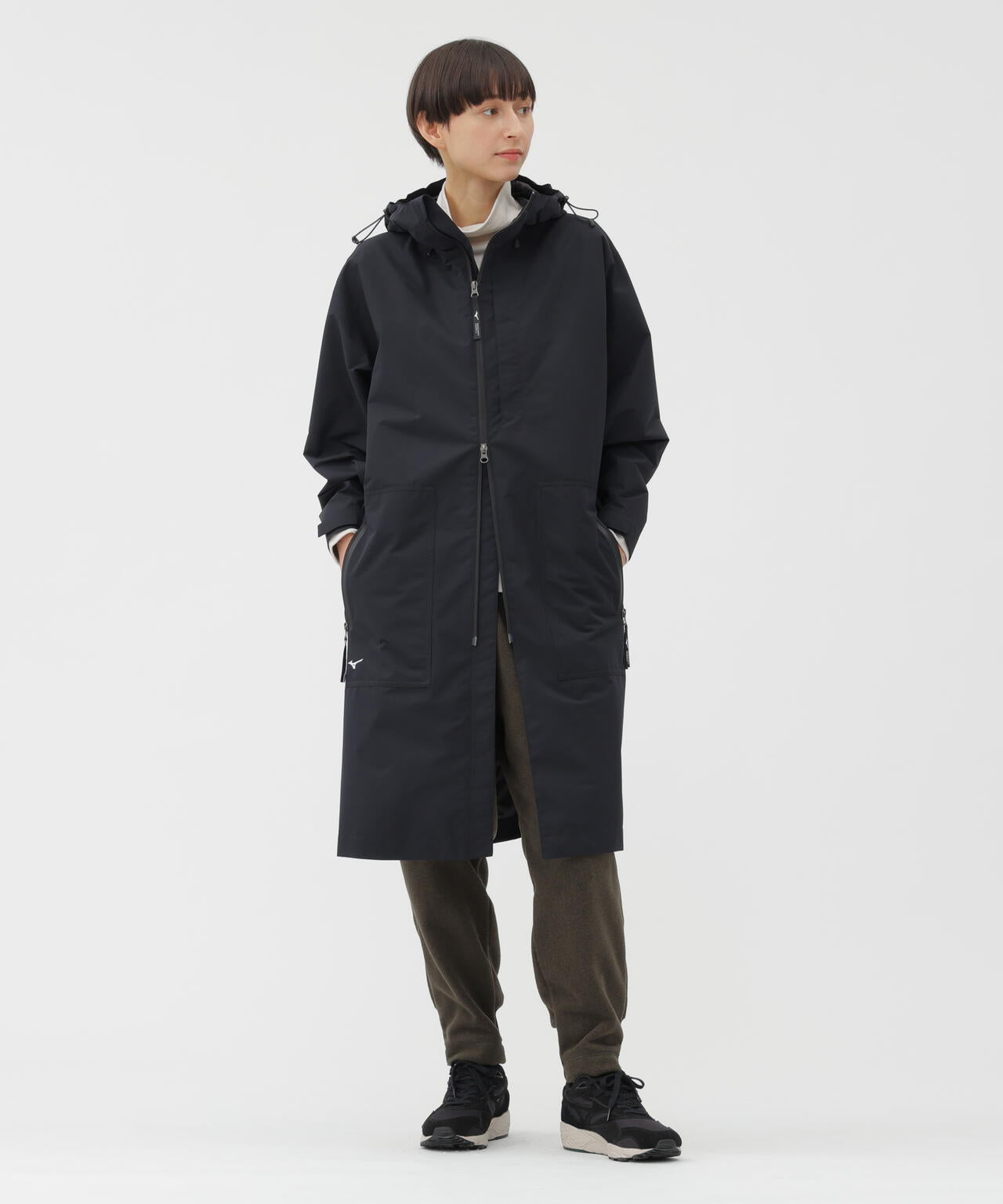 WINDSTOPPER POLYESTER POPLIN COAT | MARGARET HOWELL