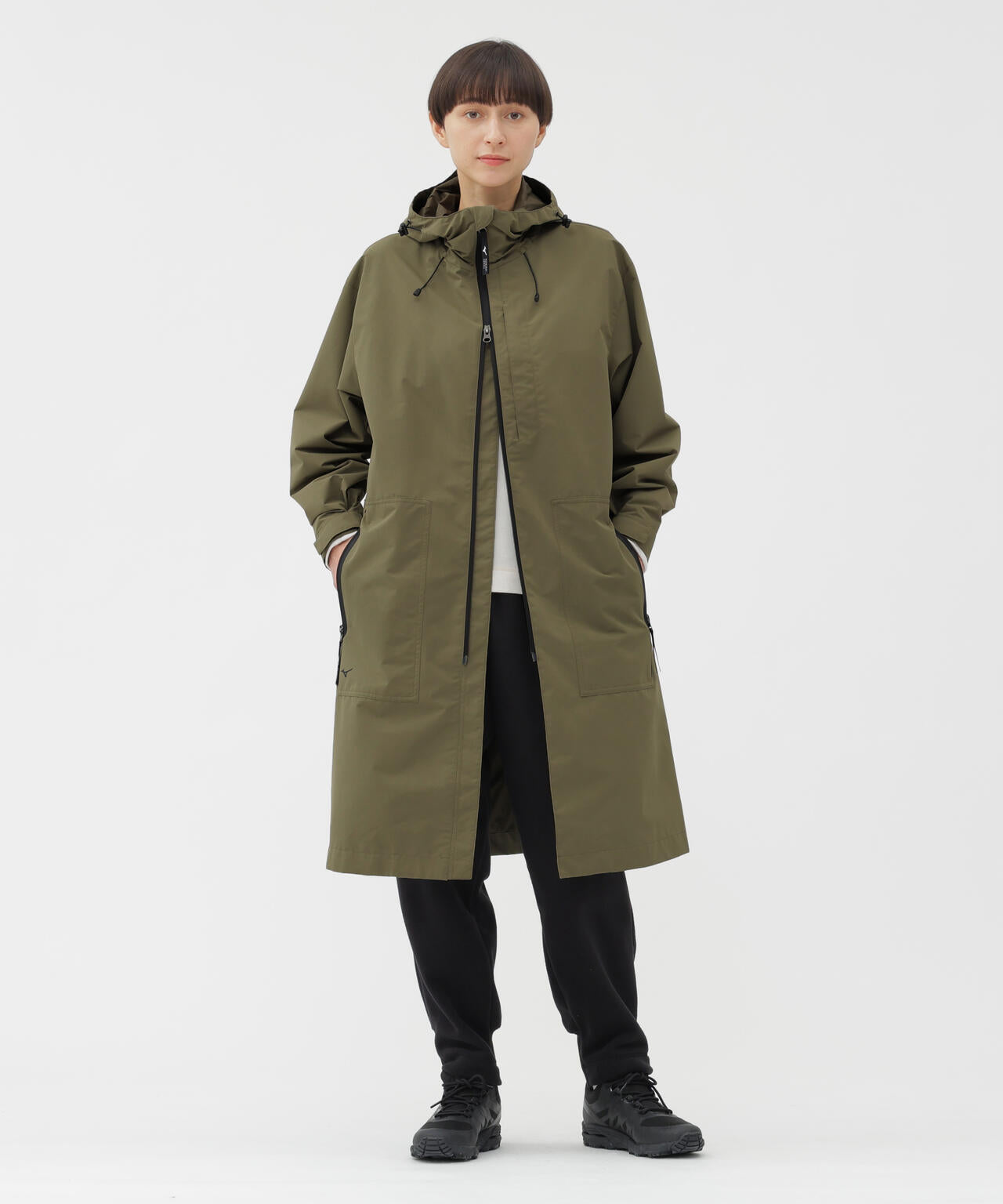 WINDSTOPPER POLYESTER POPLIN COAT | MARGARET HOWELL