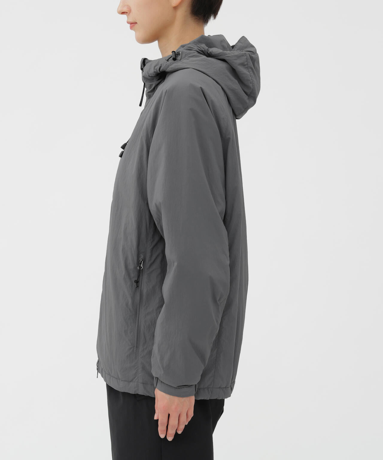 RECYCLE NYLON LIGHT POPLIN BLOUSON