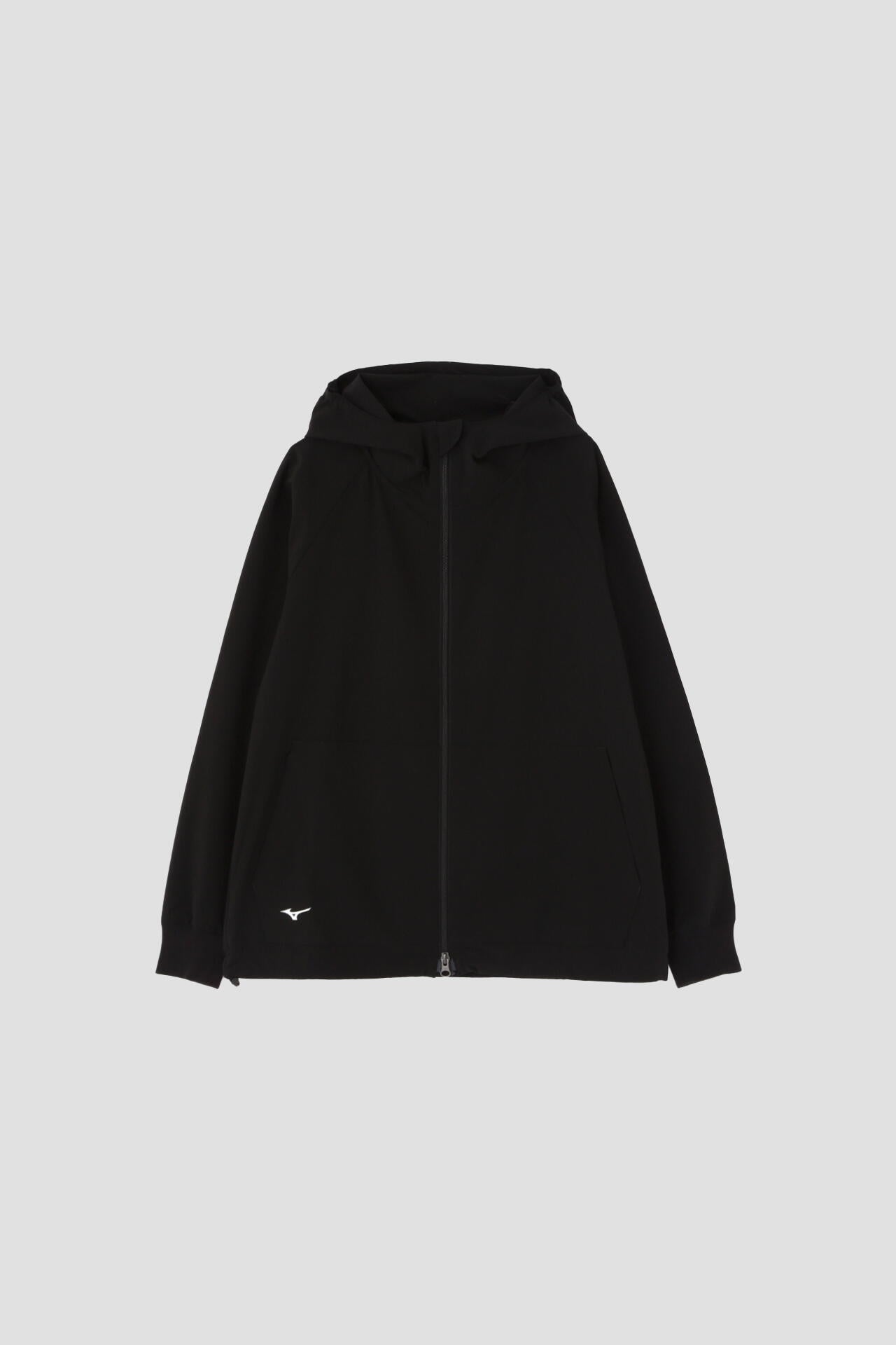 STRETCH POLYESTER HEAVY POPLIN BLOUSON