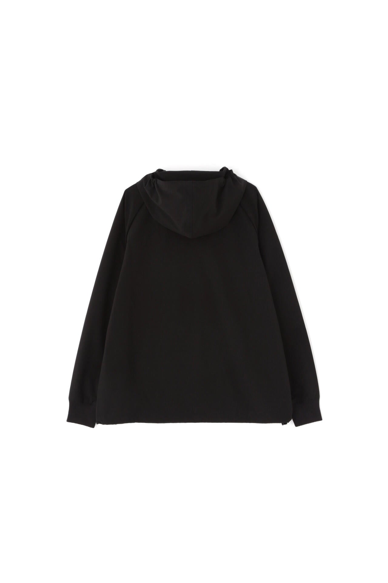 STRETCH POLYESTER HEAVY POPLIN BLOUSON