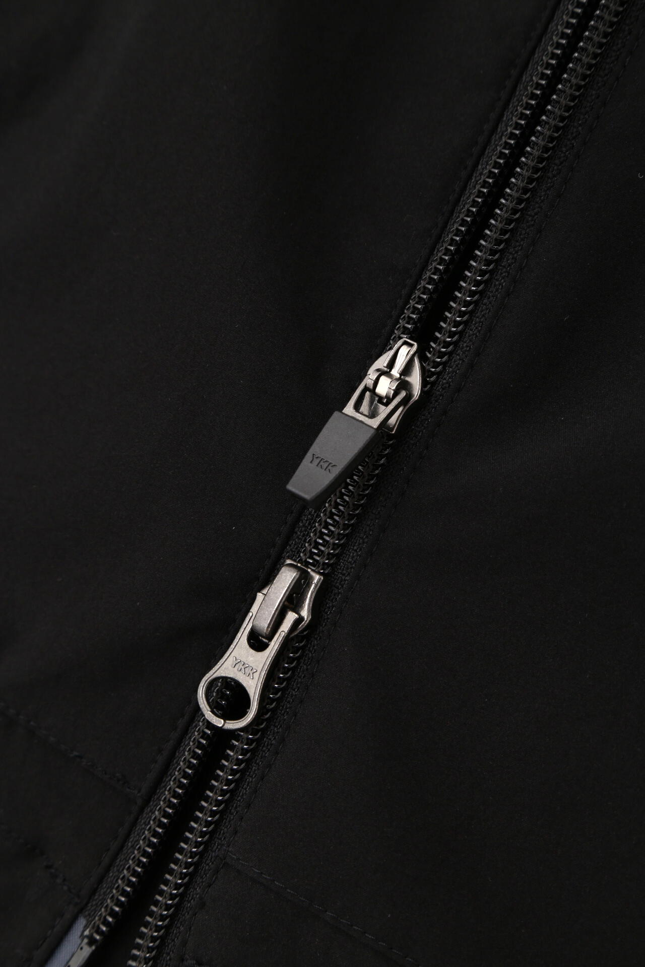 STRETCH POLYESTER HEAVY POPLIN BLOUSON