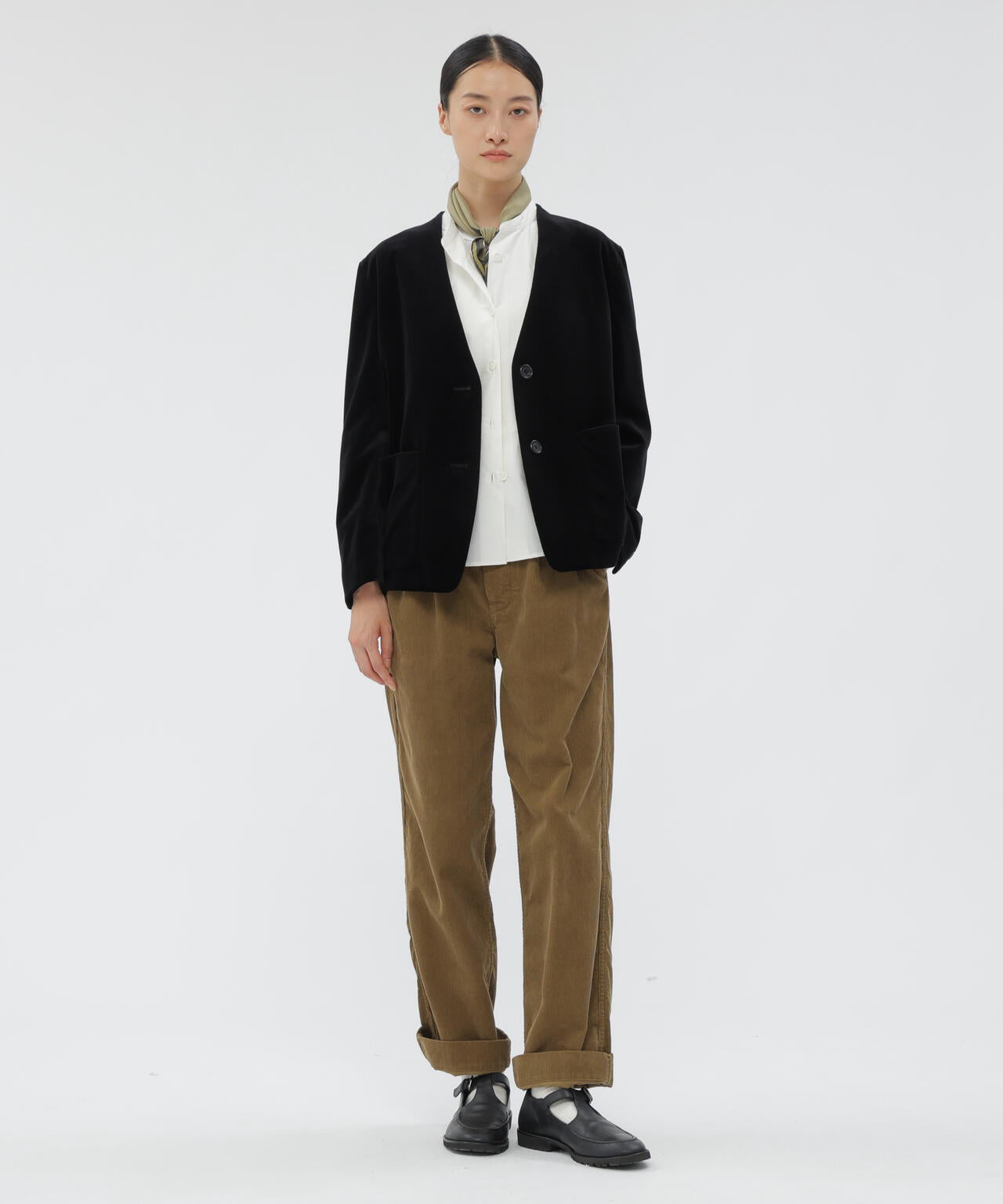 RICH COTTON VELVET JACKET