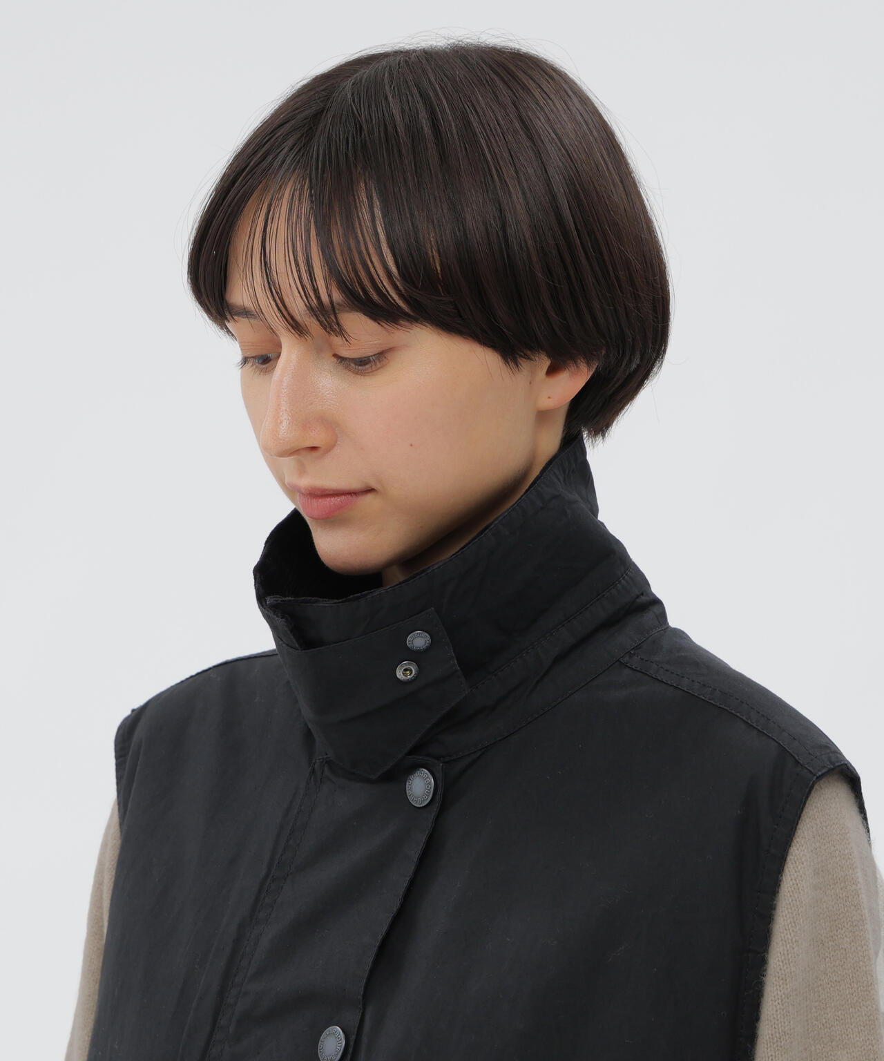 DRY WAX COTTON  BLOUSON