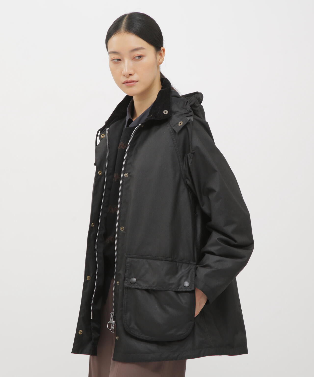 WAXED COTTON BLOUSON