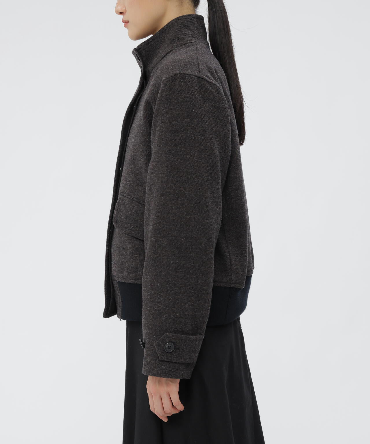 【極美品】マーガレットハウエル SHETLAND LINEN WOOL MARGARET HOWELL（マーガレットハウエル）の「SHETLAND LINEN