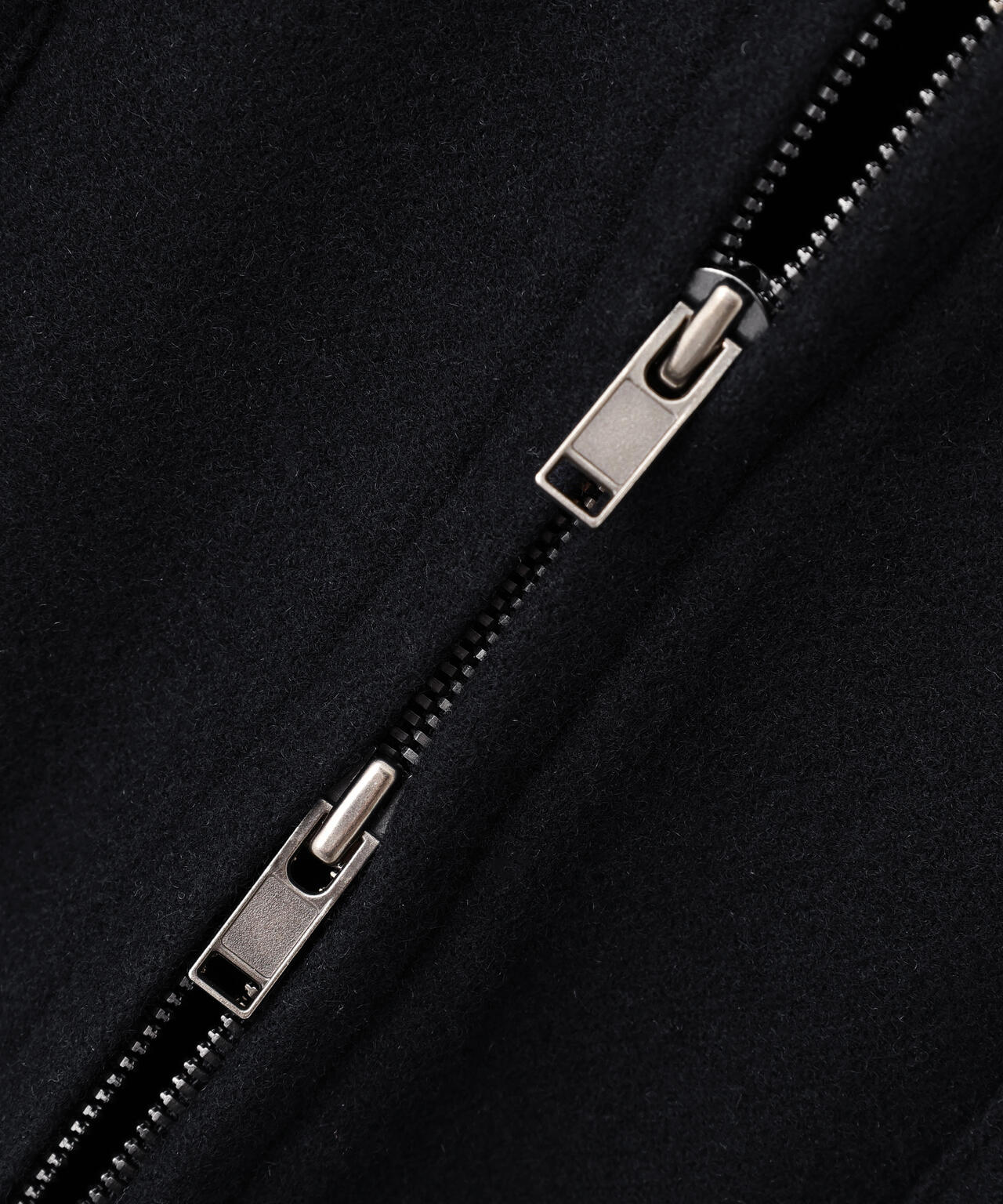 MILLED WOOL TWILL BLOUSON