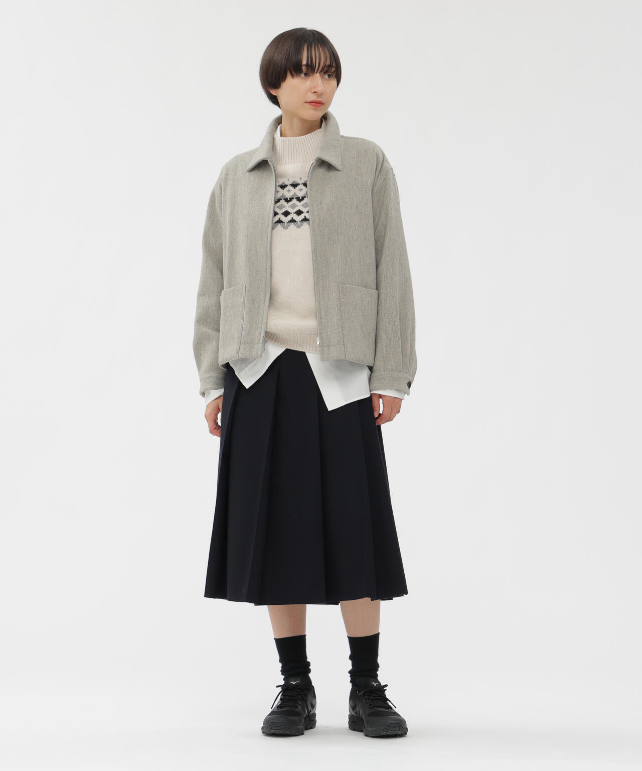 LIGHT BRITISH WOOL BLOUSON (EC限定) | MARGARET HOWELL