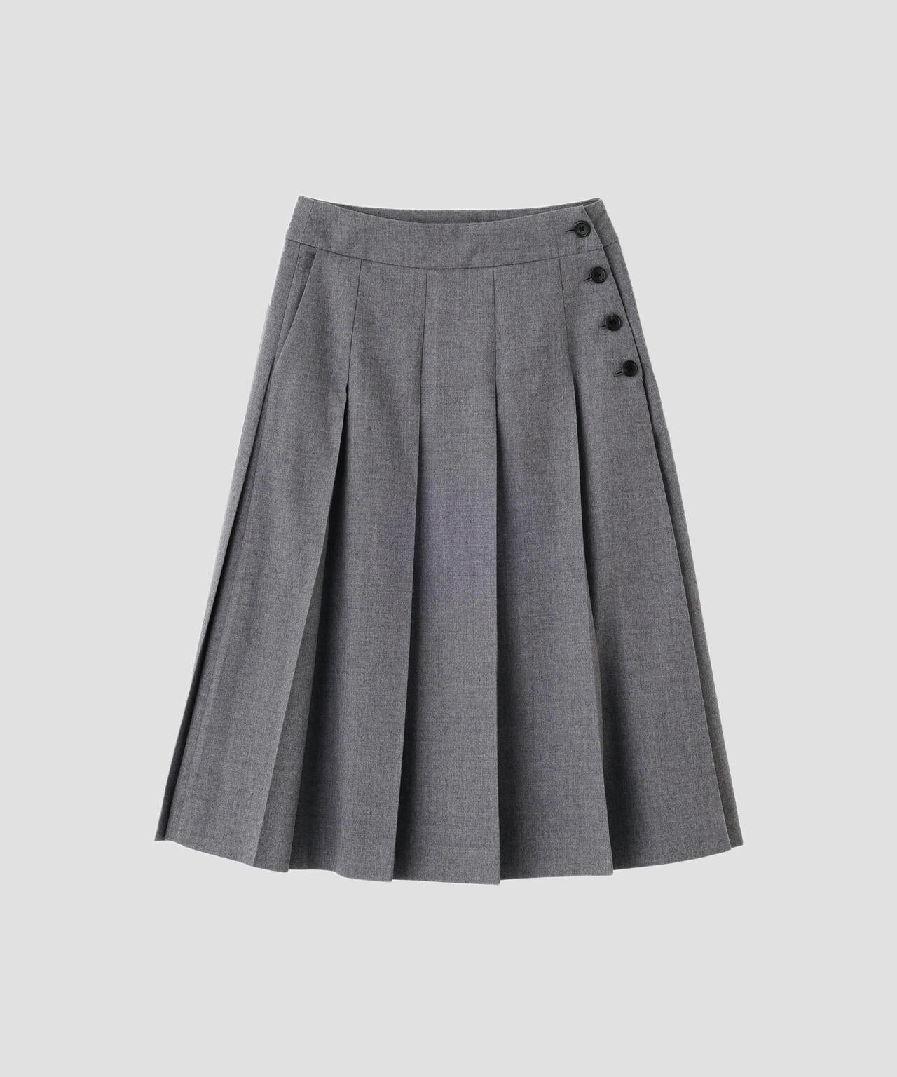 FLANNEL WOOL SKIRT