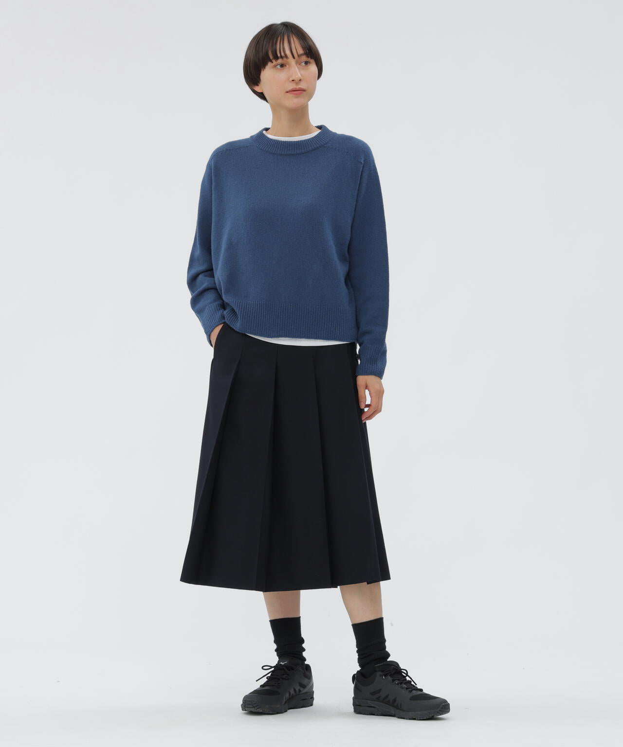 FLANNEL WOOL SKIRT