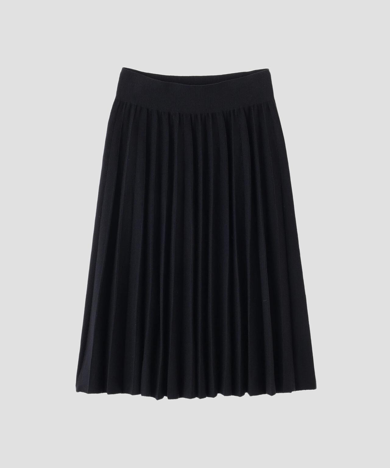 KNITTED FINE WOOL SKIRT