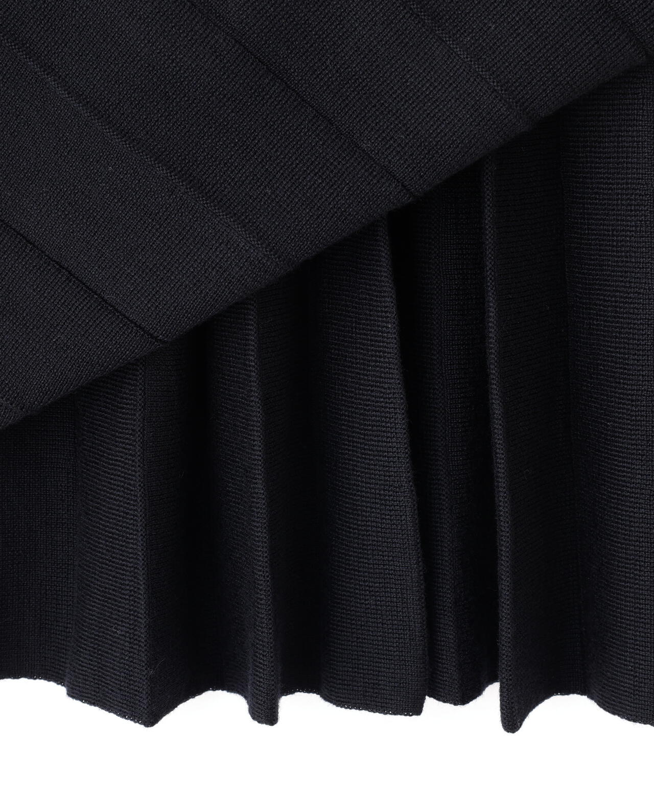 KNITTED FINE WOOL SKIRT