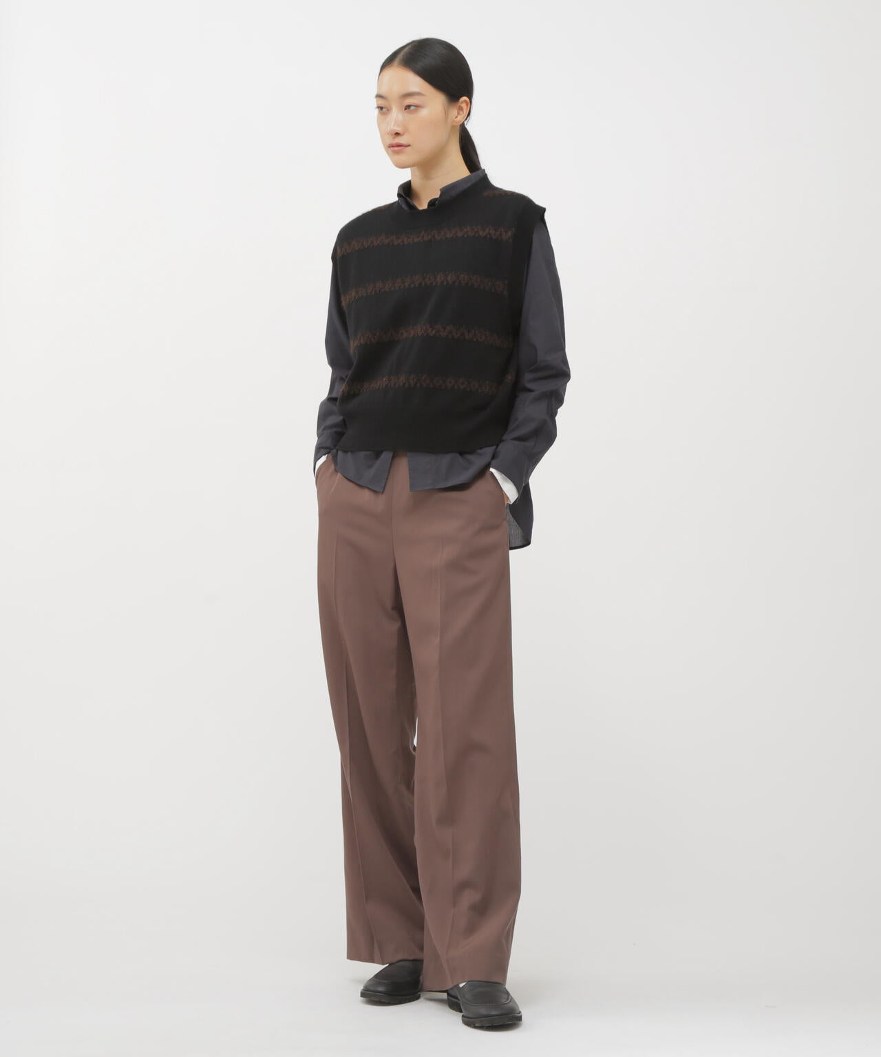 FLUID WOOL TROUSERS | MARGARET HOWELL（マーガレット・ハウエル