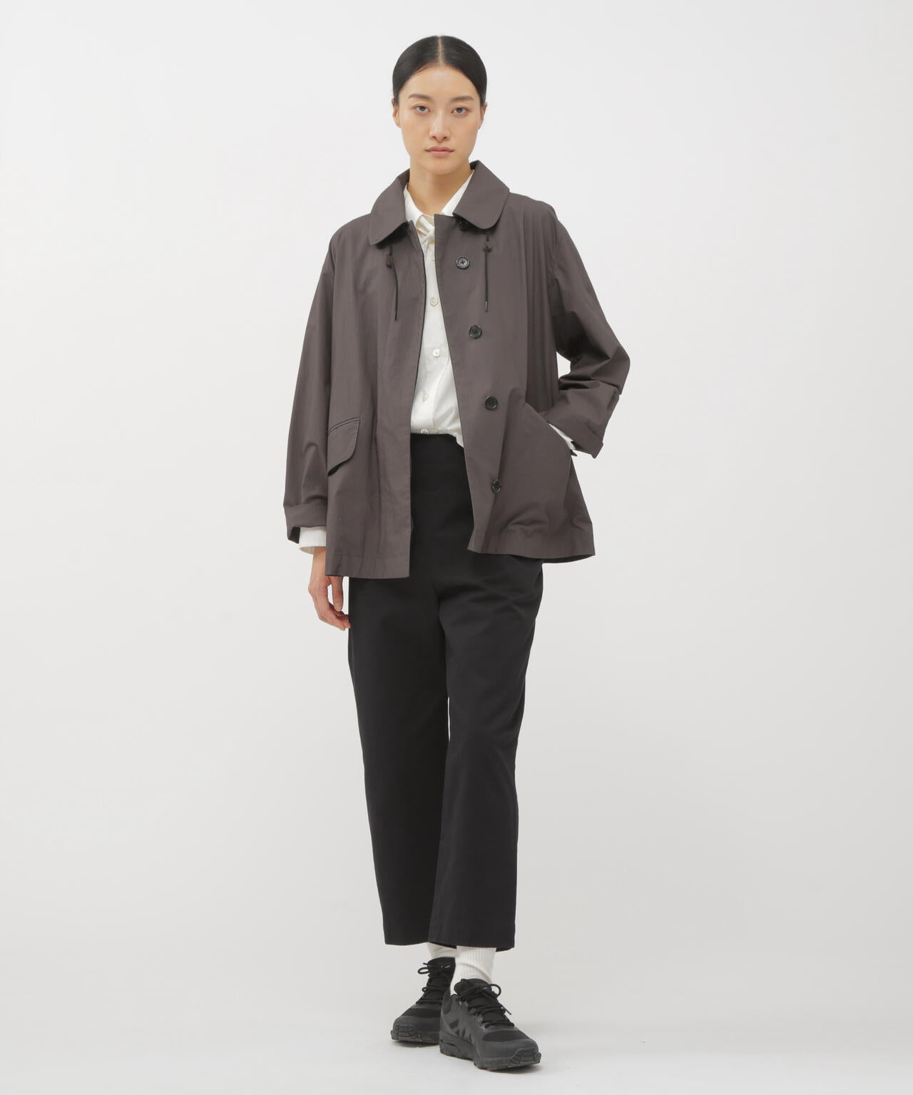 MARGARET HOWELL コットンツイルチノ チャコールグレー M MARGARET HOWELL コットンツイルチノ チャコールグレー M