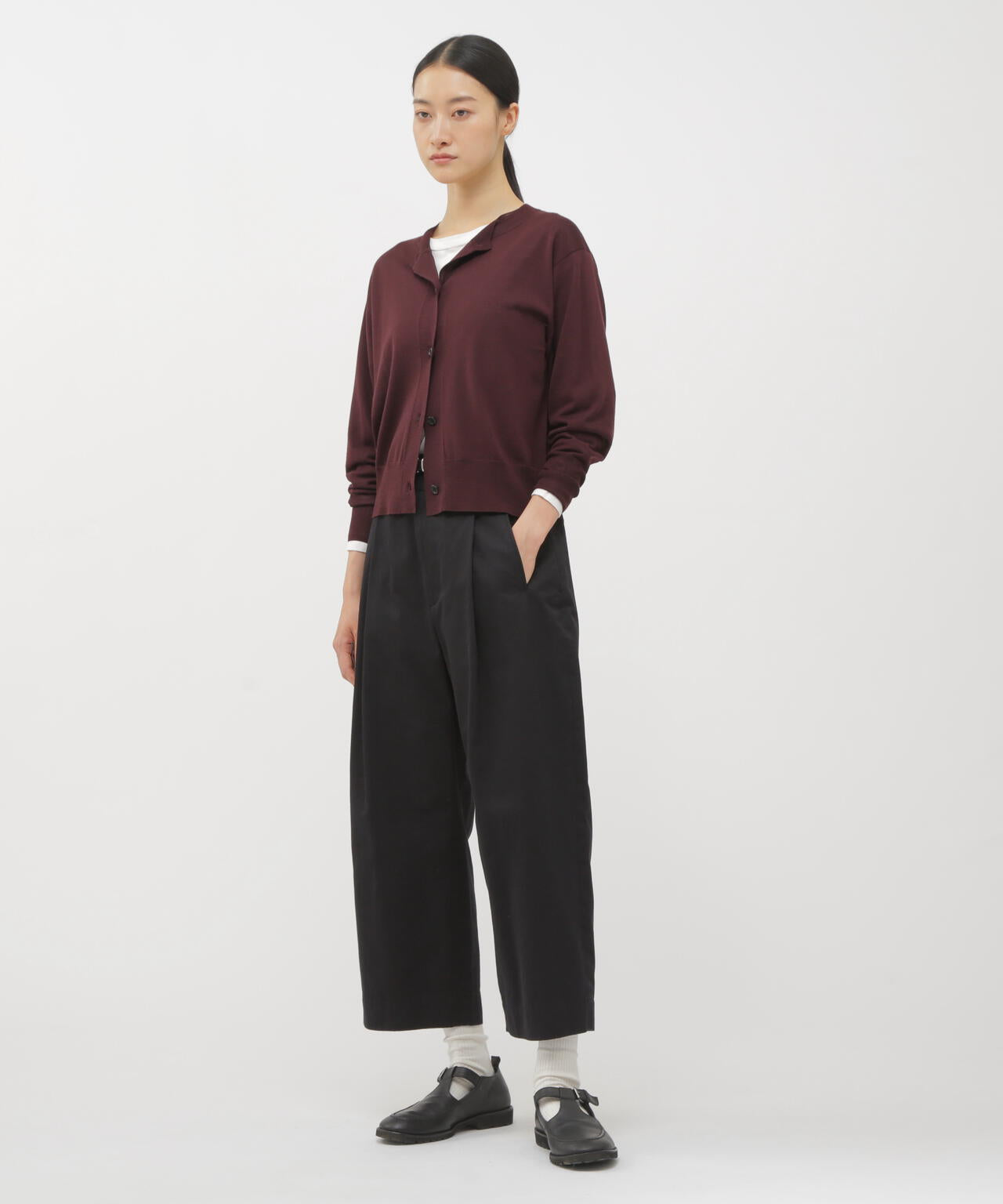 COTTON TWILL TROUSERS | MARGARET HOWELL（マーガレット・ハウエル