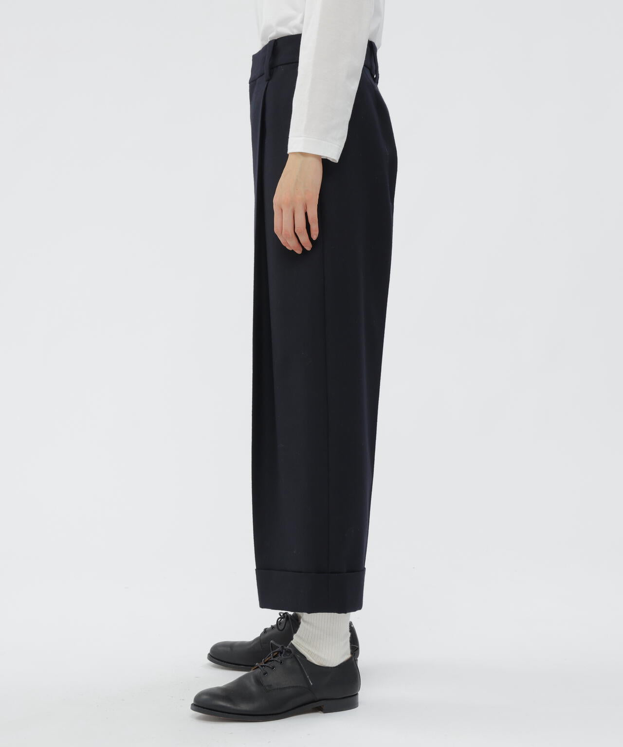 FLANNEL WOOL TROUSERS | MARGARET HOWELL（マーガレット