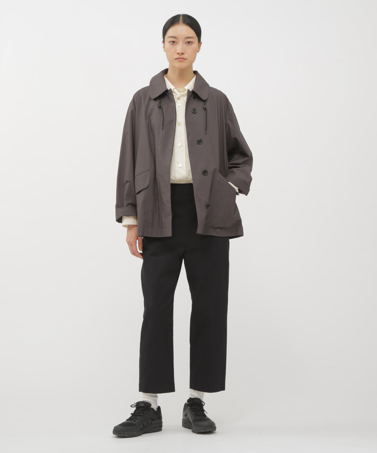 WASHED COTTON POPLIN SHIRT