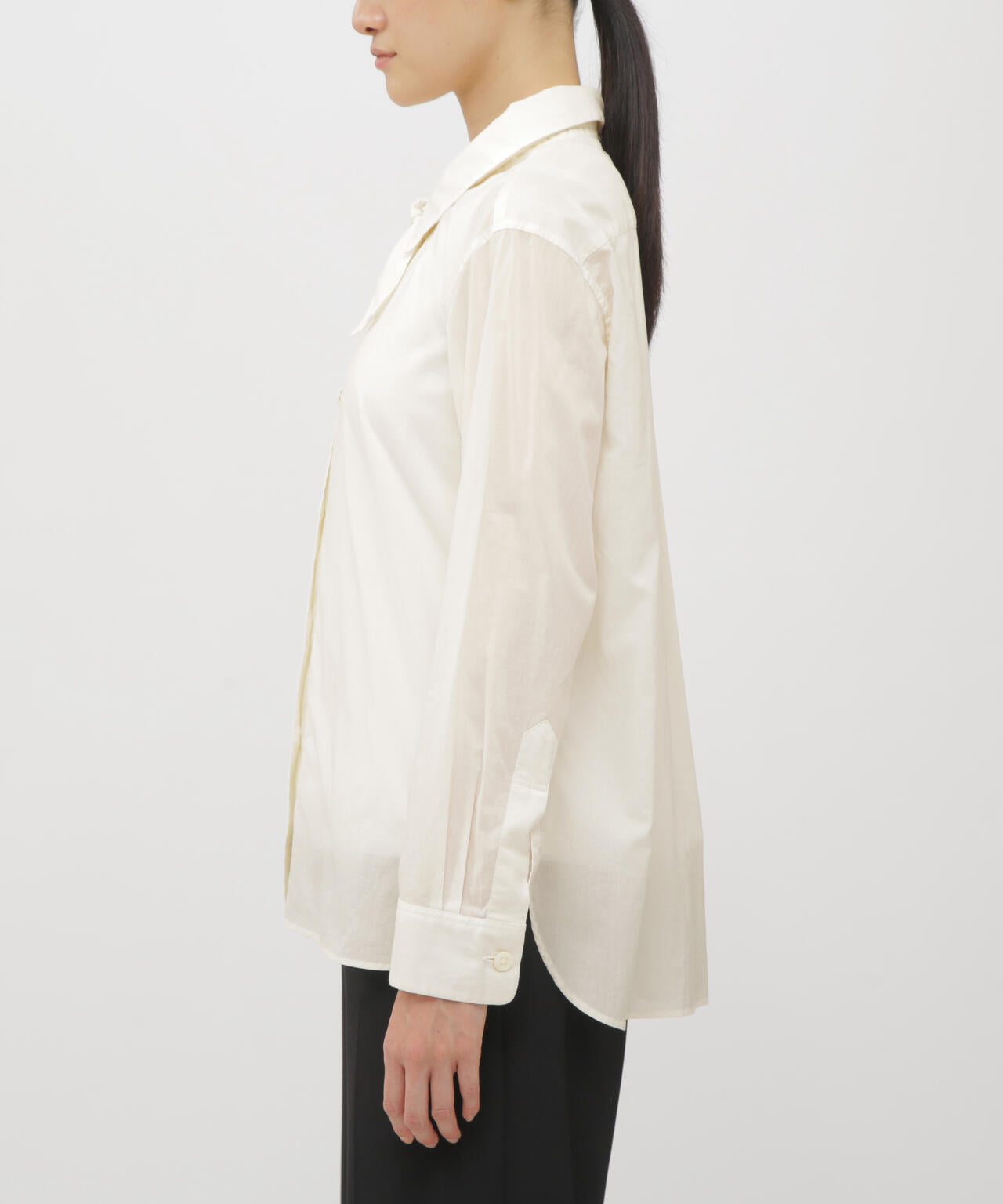 WASHED COTTON POPLIN SHIRT | MARGARET HOWELL（マーガレット