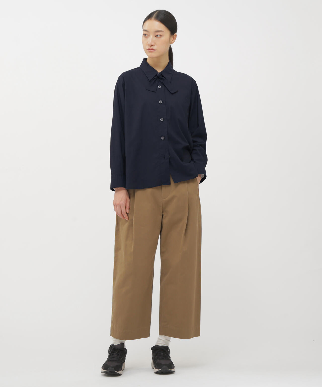 caria 　MHL 定価3.5万WASHED COTTON POPLIN caria MHL 定価3.5万WASHED COTTON POPLIN caria MHL 定価3.5万WASHED