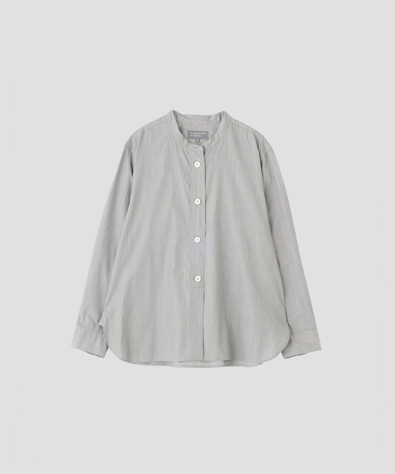 COTTON HAIRLINE STRIPE SHIRT
