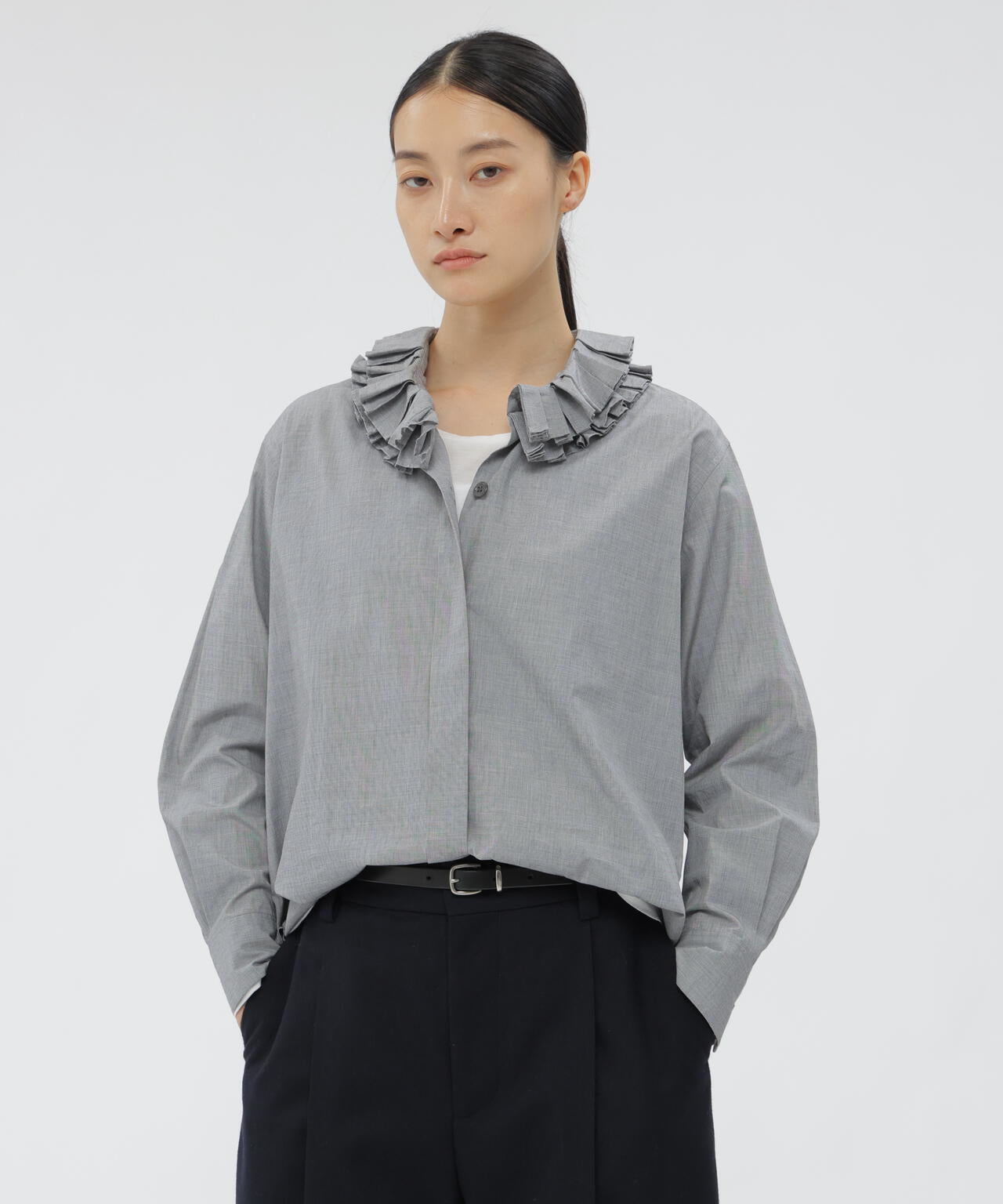 COTTON END ON END SHIRT