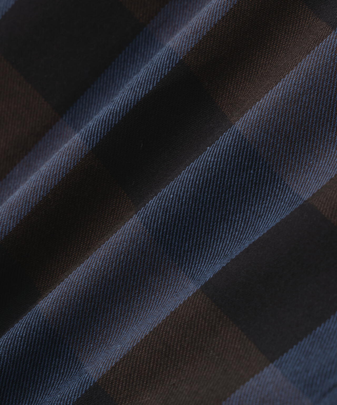 COTTON CASHMERE CHECK SHIRT