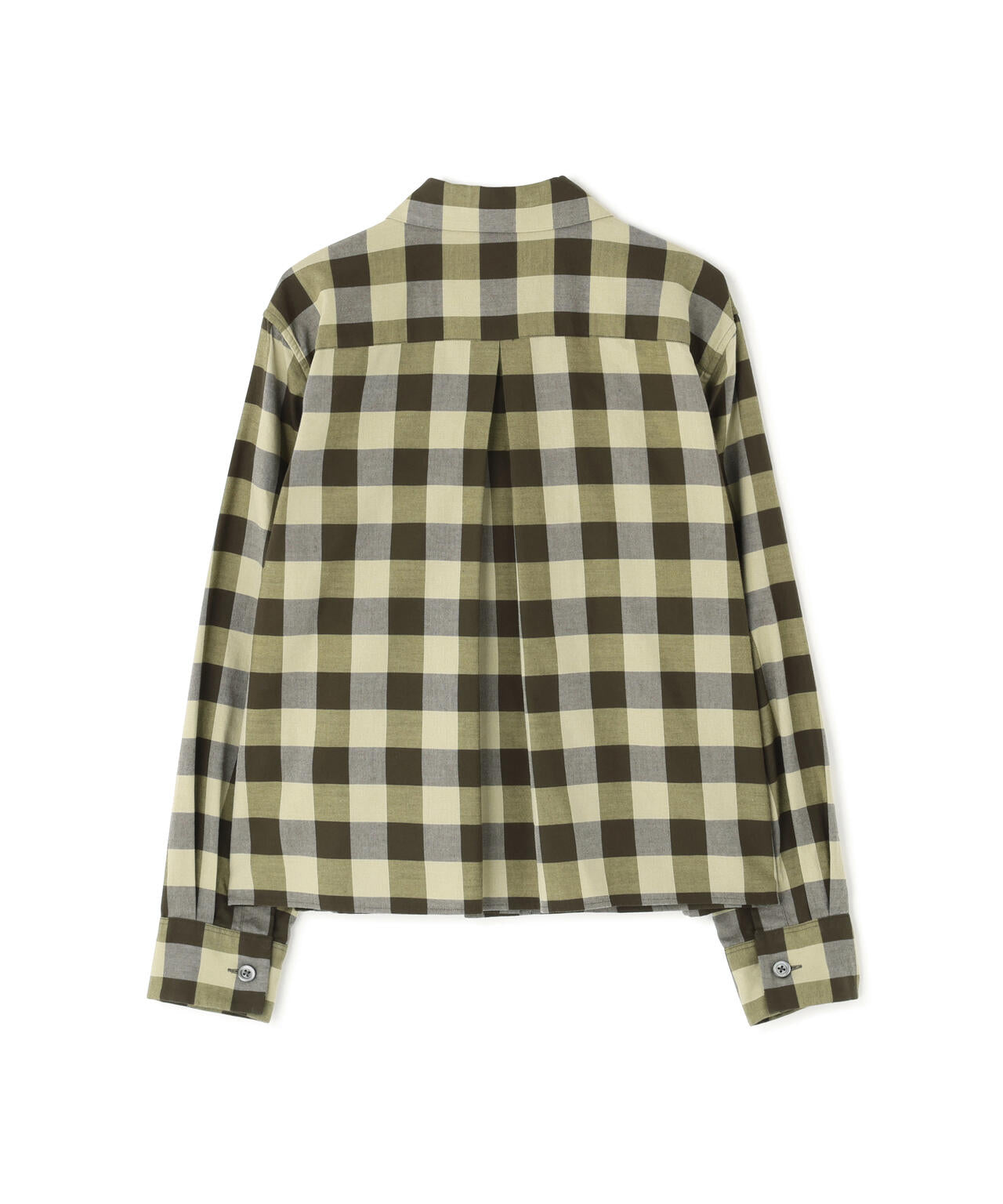 COTTON CASHMERE CHECK SHIRT