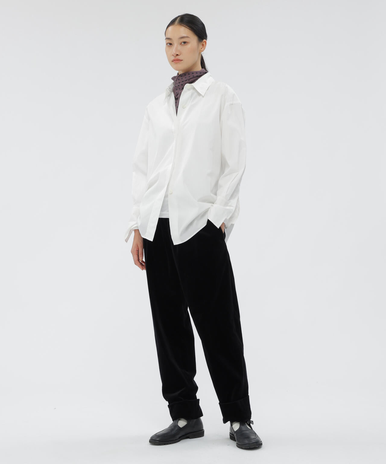 PLAIN POPLIN SHIRT | MARGARET HOWELL（マーガレット・ハウエル