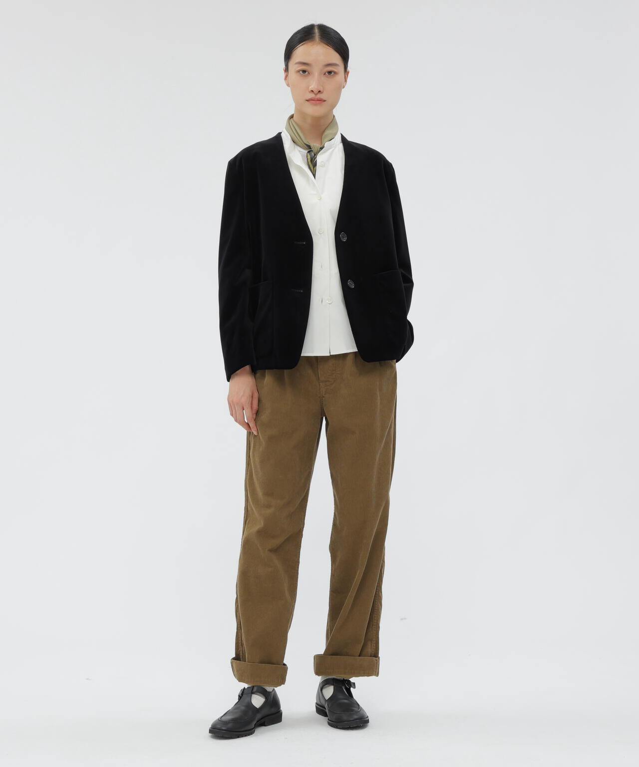 COTTON WOOL POPLIN SHIRT | MARGARET HOWELL（マーガレット・ハウエル