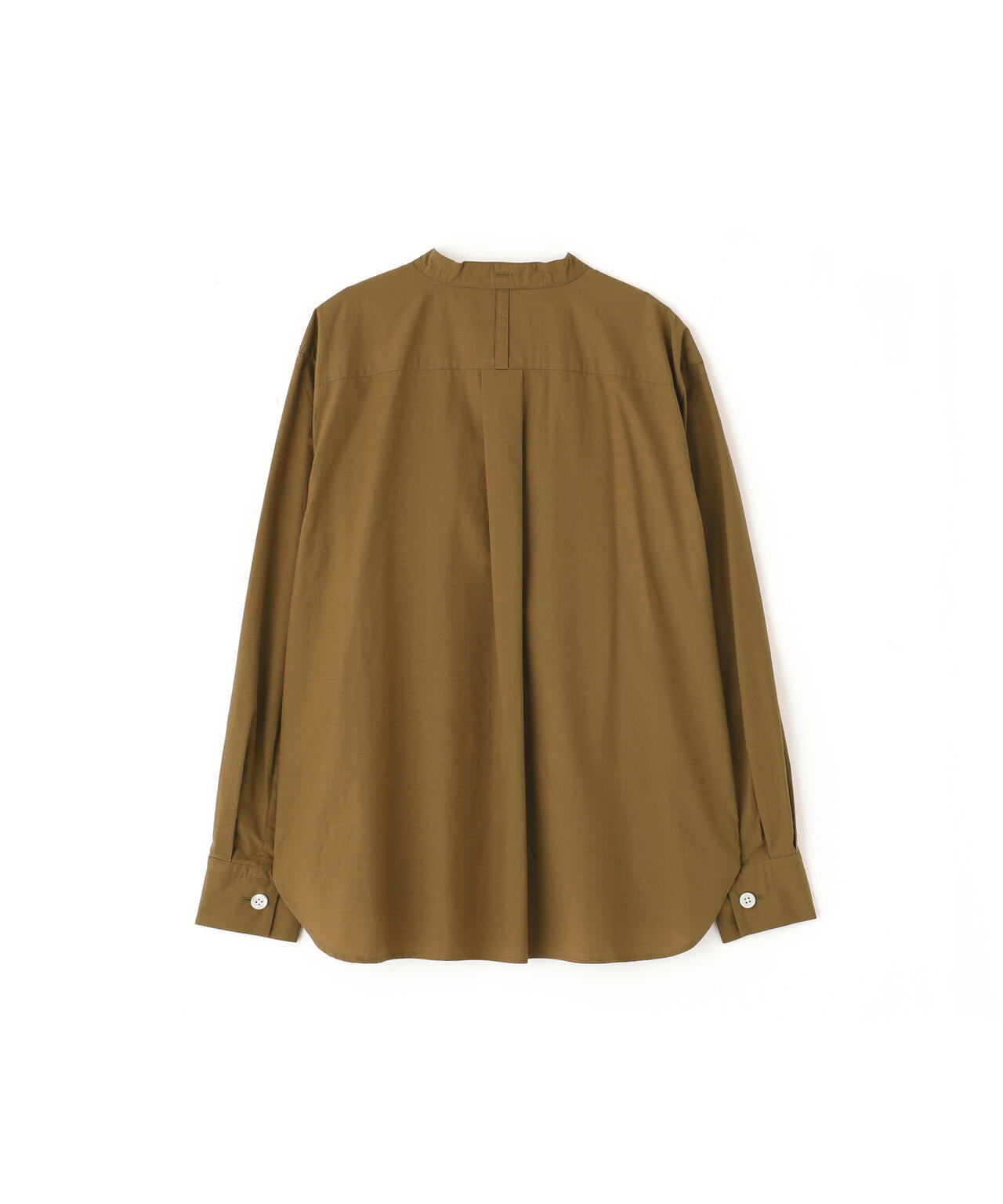 COTTON WOOL POPLIN SHIRT