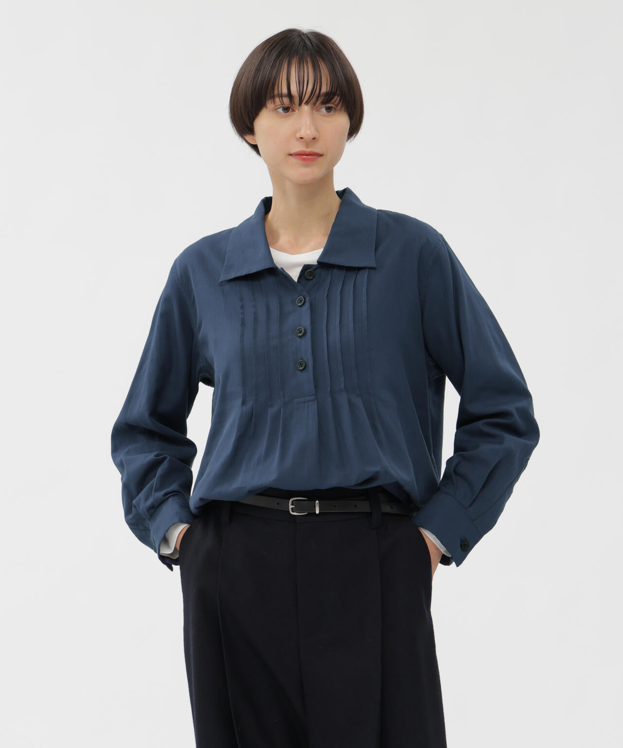 SOFT COTTON TWILL SHIRT | MARGARET HOWELL（マーガレット・ハウエル