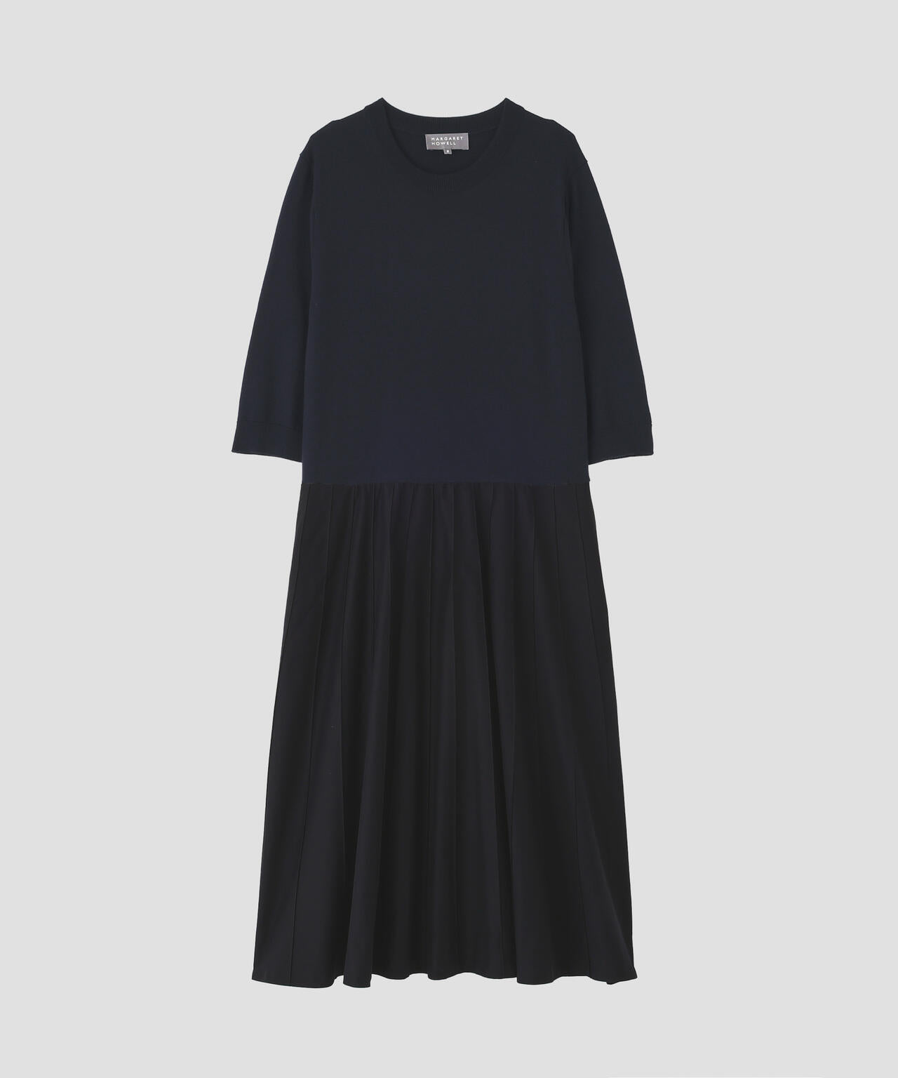 MHL. マーガレットハウエル TEXTURED COTTON DRESS FINE COTTON WOOL TWILL DRESS | MARGARET HOWELL（マーガレット