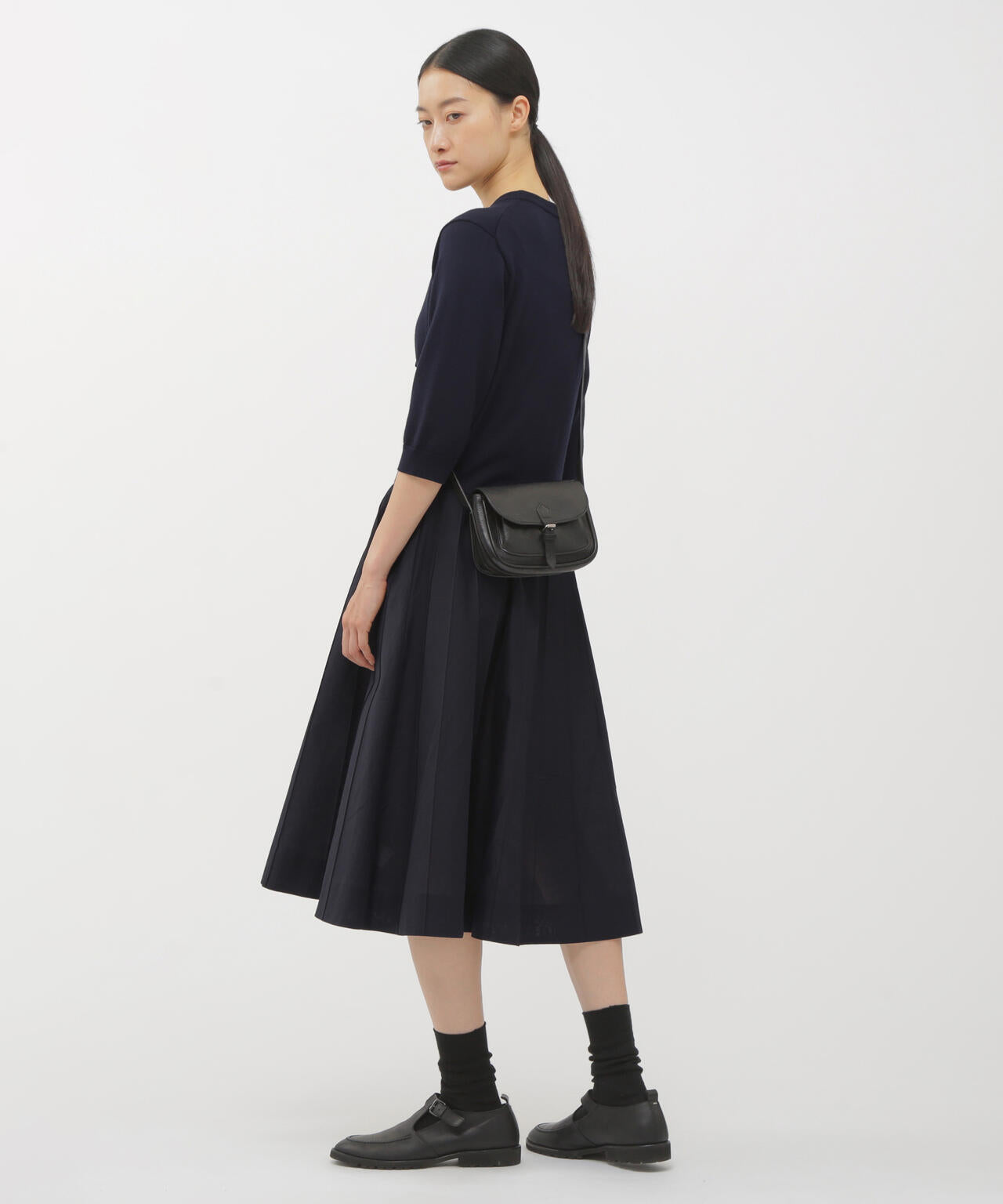 SOFT COTTON SILK DRESS