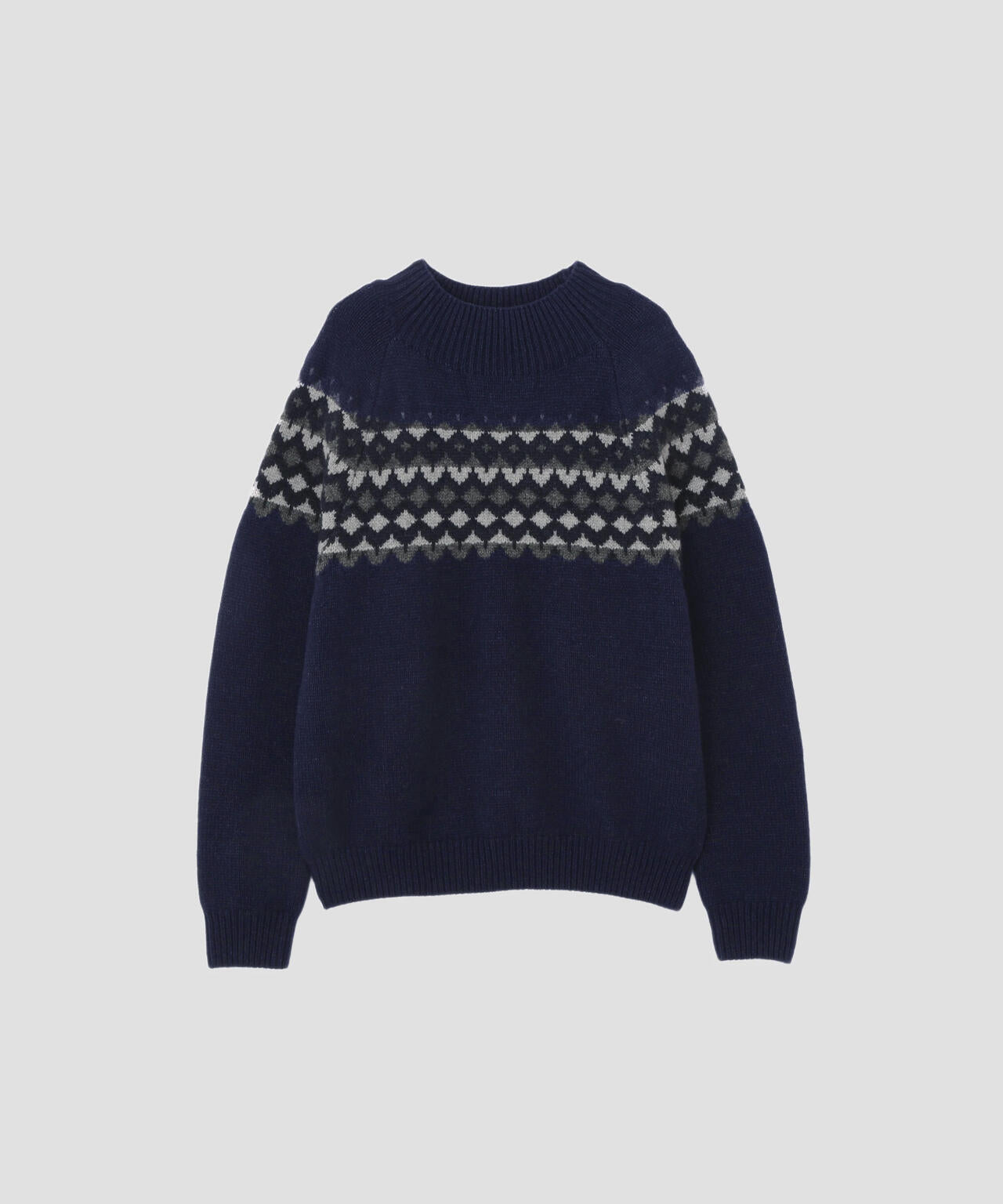 WOOL CASHMERE SILK FAIRISLE KNITWEAR | MARGARET HOWELL
