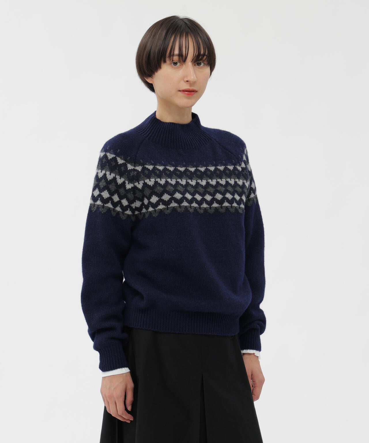 WOOL CASHMERE SILK FAIRISLE KNITWEAR | MARGARET HOWELL