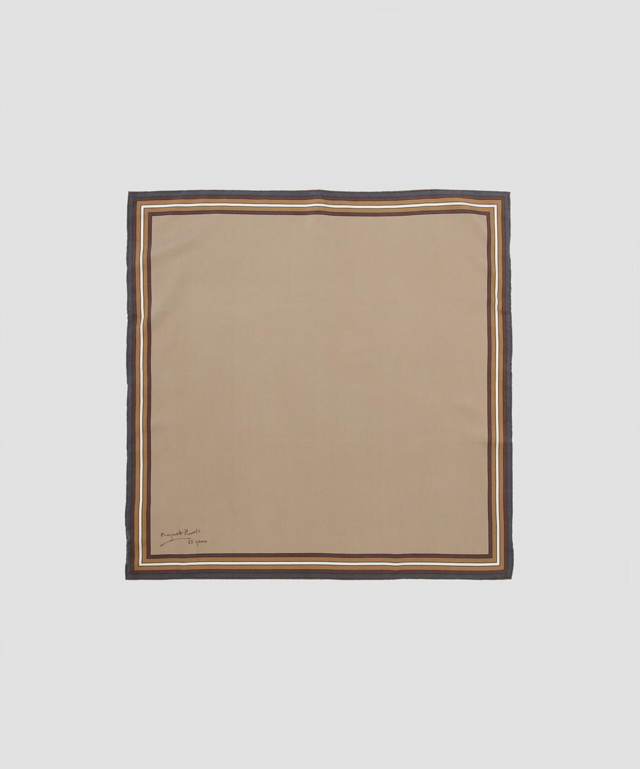 ARCHIVE BORDER SCARF | MARGARET HOWELL（マーガレット・ハウエル