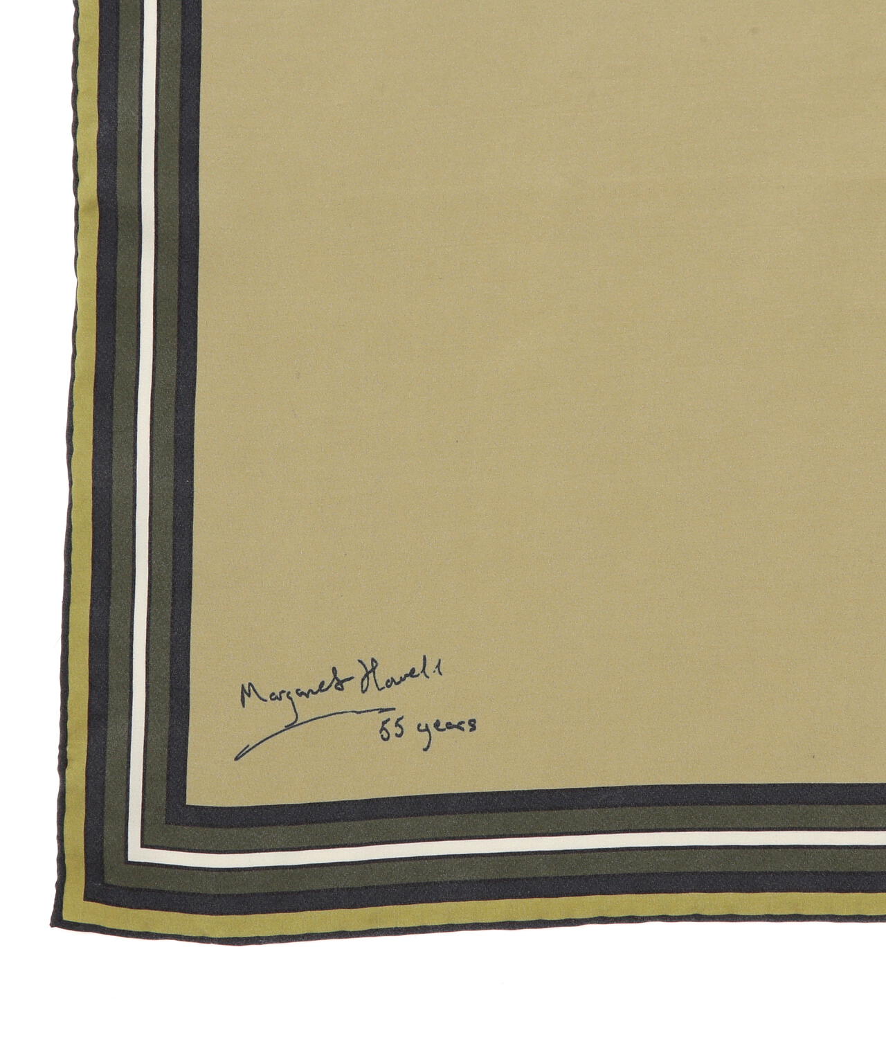 ARCHIVE BORDER SCARF | MARGARET HOWELL（マーガレット