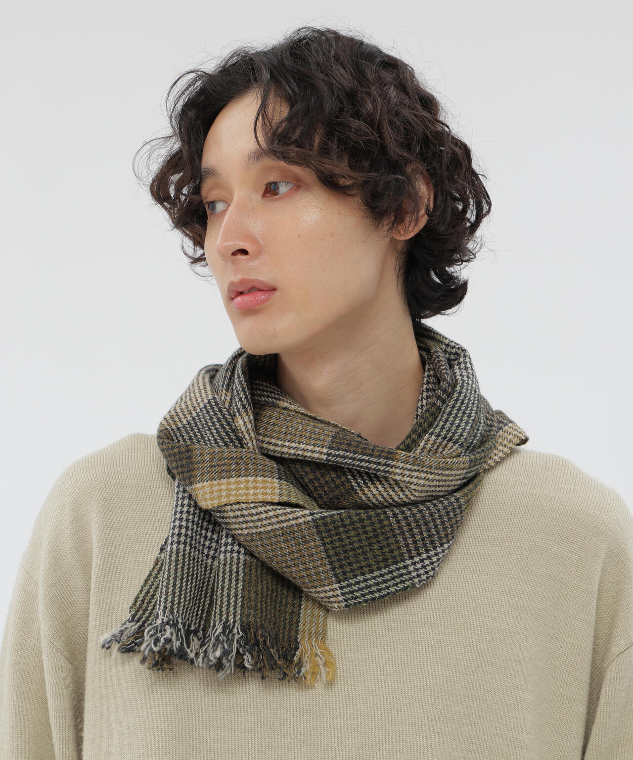 LAMBSWOOL WOVEN SCARF | MARGARET HOWELL（マーガレット・ハウエル