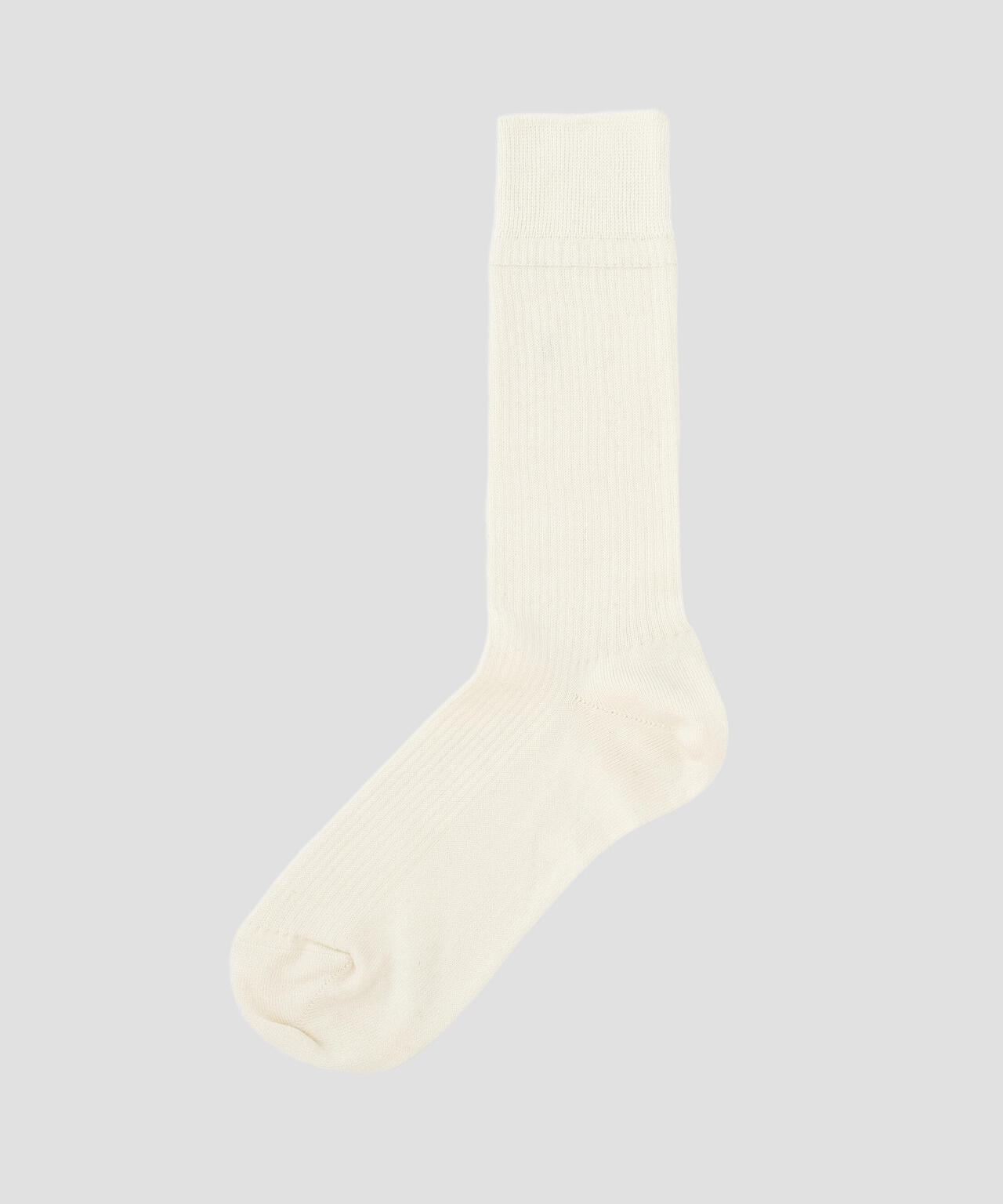 FINE COTTON RIB SOCKS