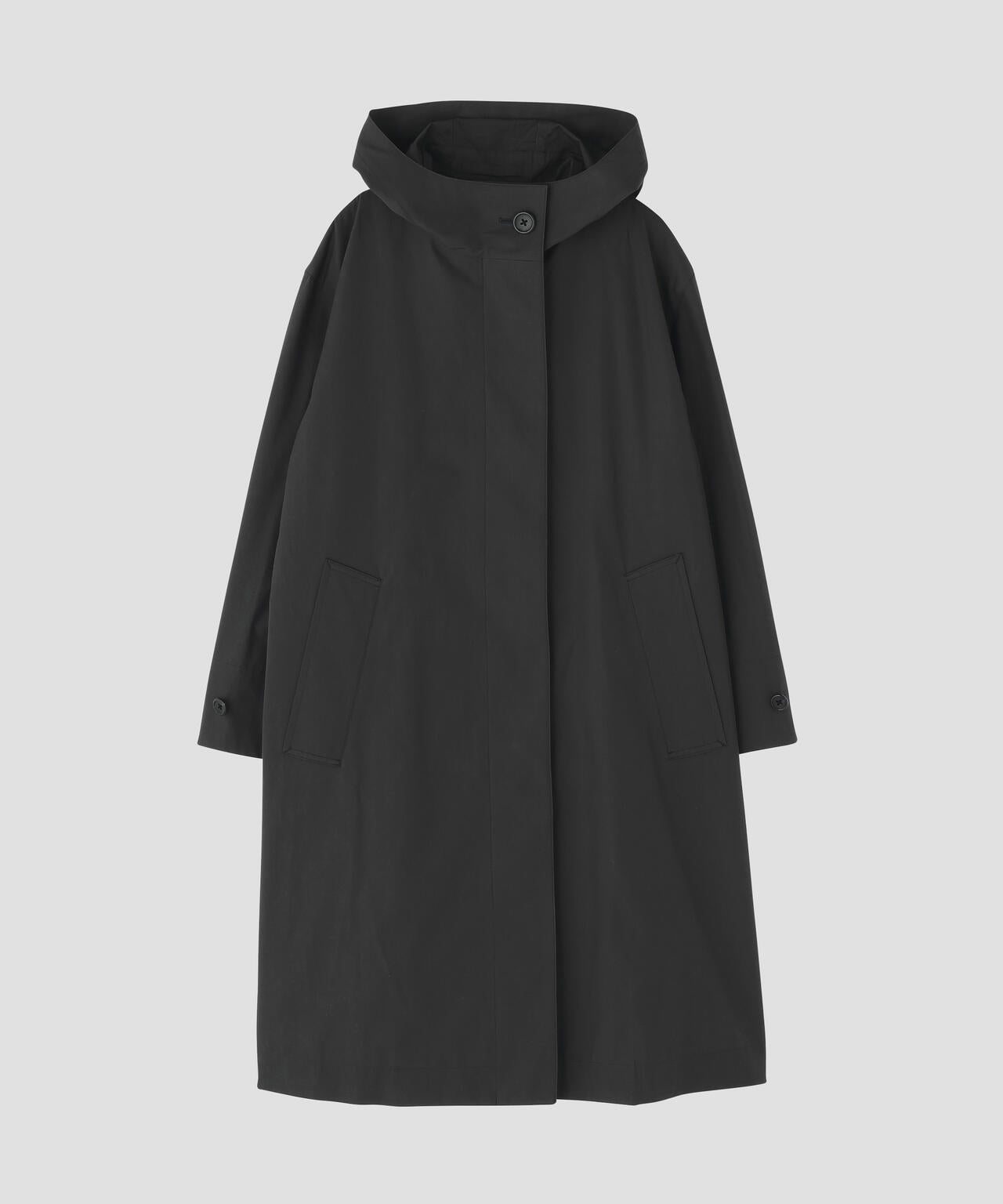 DENSE COTTON POPLIN COAT
