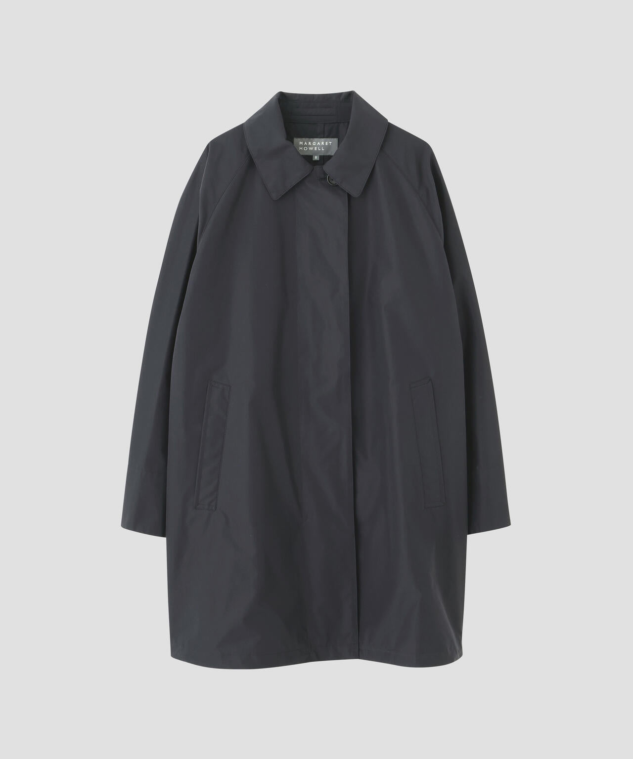 DENSE COTTON NYLON POPLIN COAT
