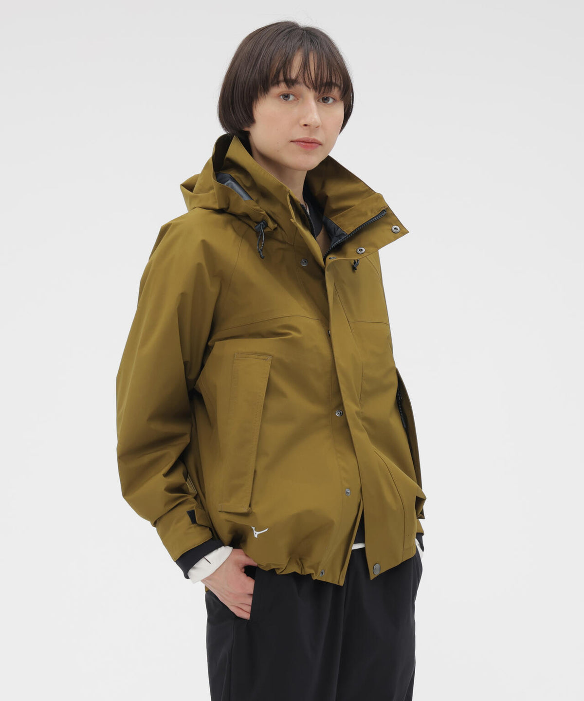 Gore-Tex RECYCLED POLYESTER POPLIN COAT | MARGARET HOWELL 