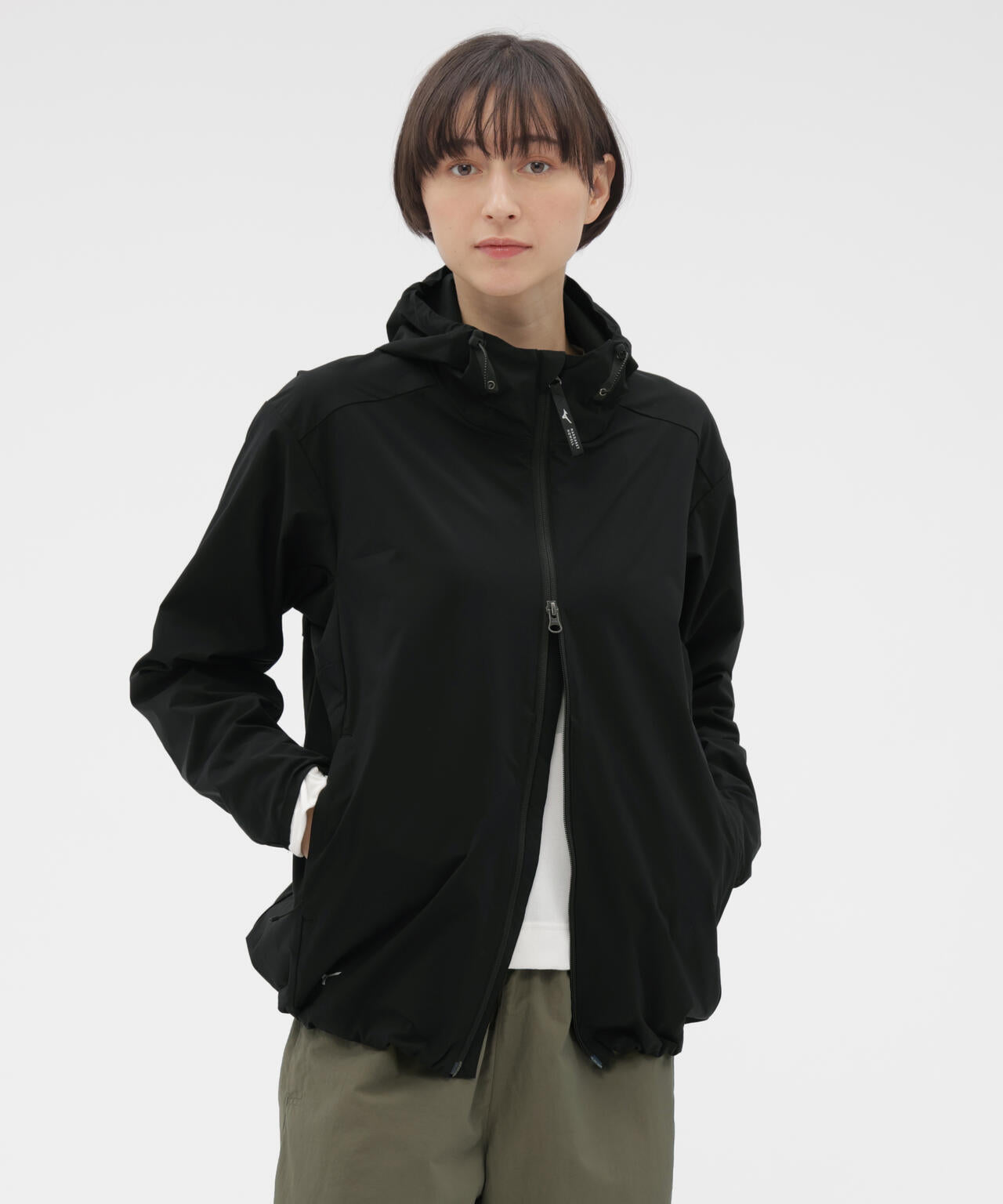 STRETCH POLYESTER BLOUSON | MARGARET HOWELL（マーガレット