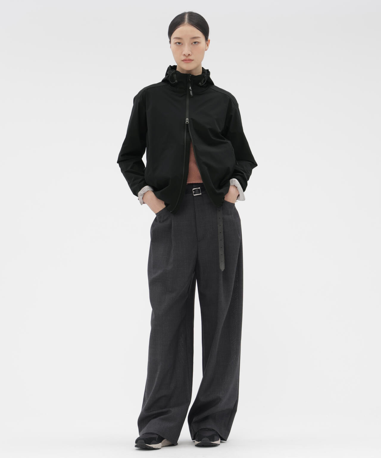 STRETCH POLYESTER BLOUSON | MARGARET HOWELL（マーガレット