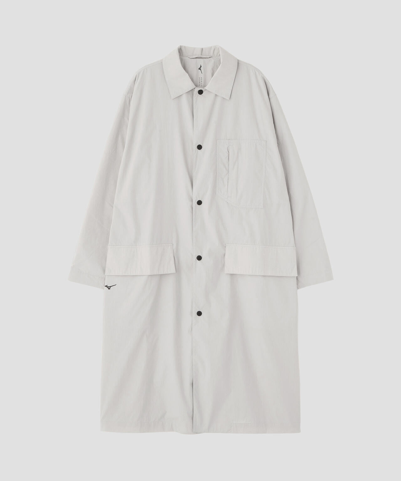 RECYCLED NYLON COMPACT RIPSTOP COAT